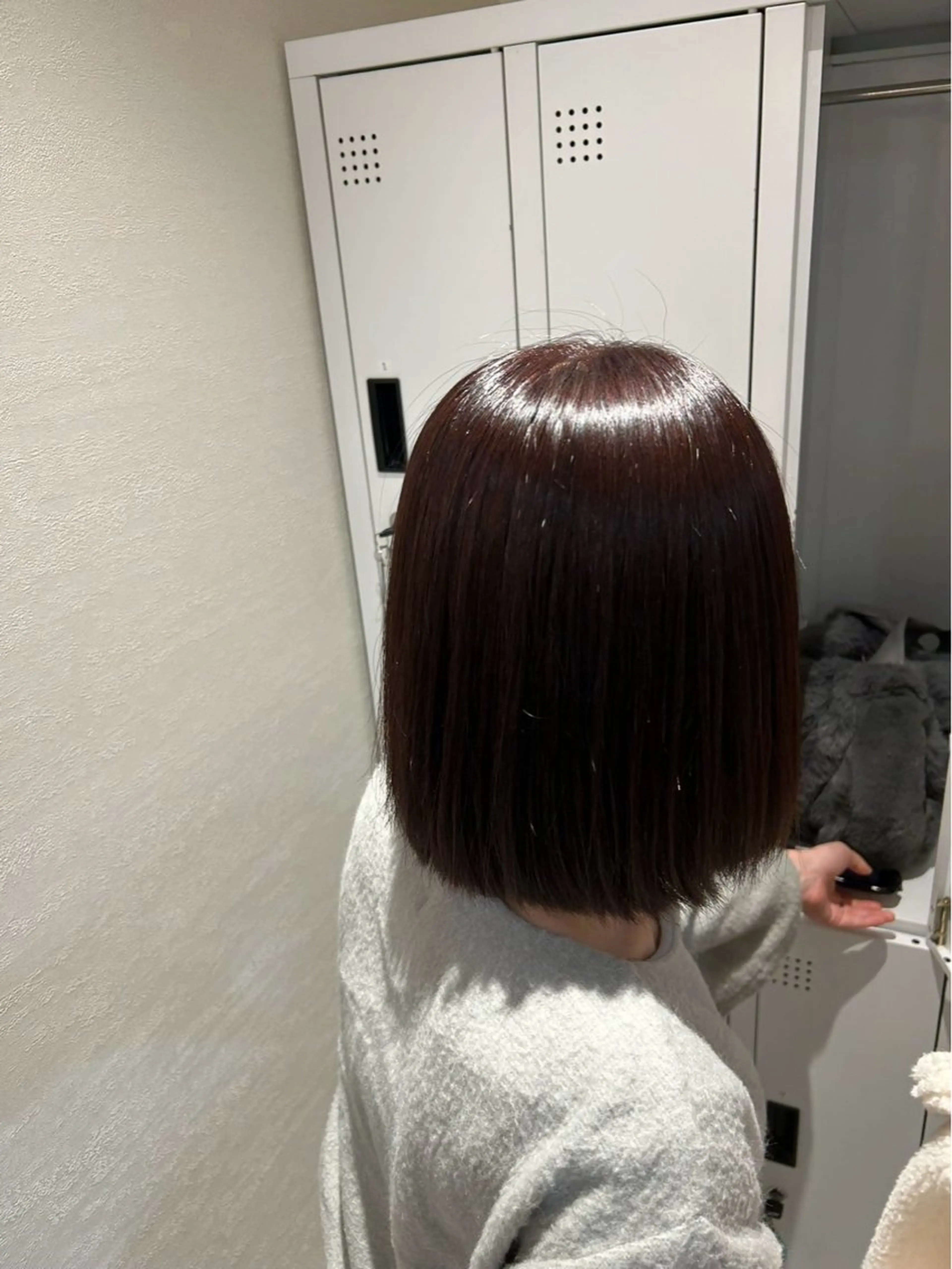 ミディアム 大森 望生のヘアスタイル