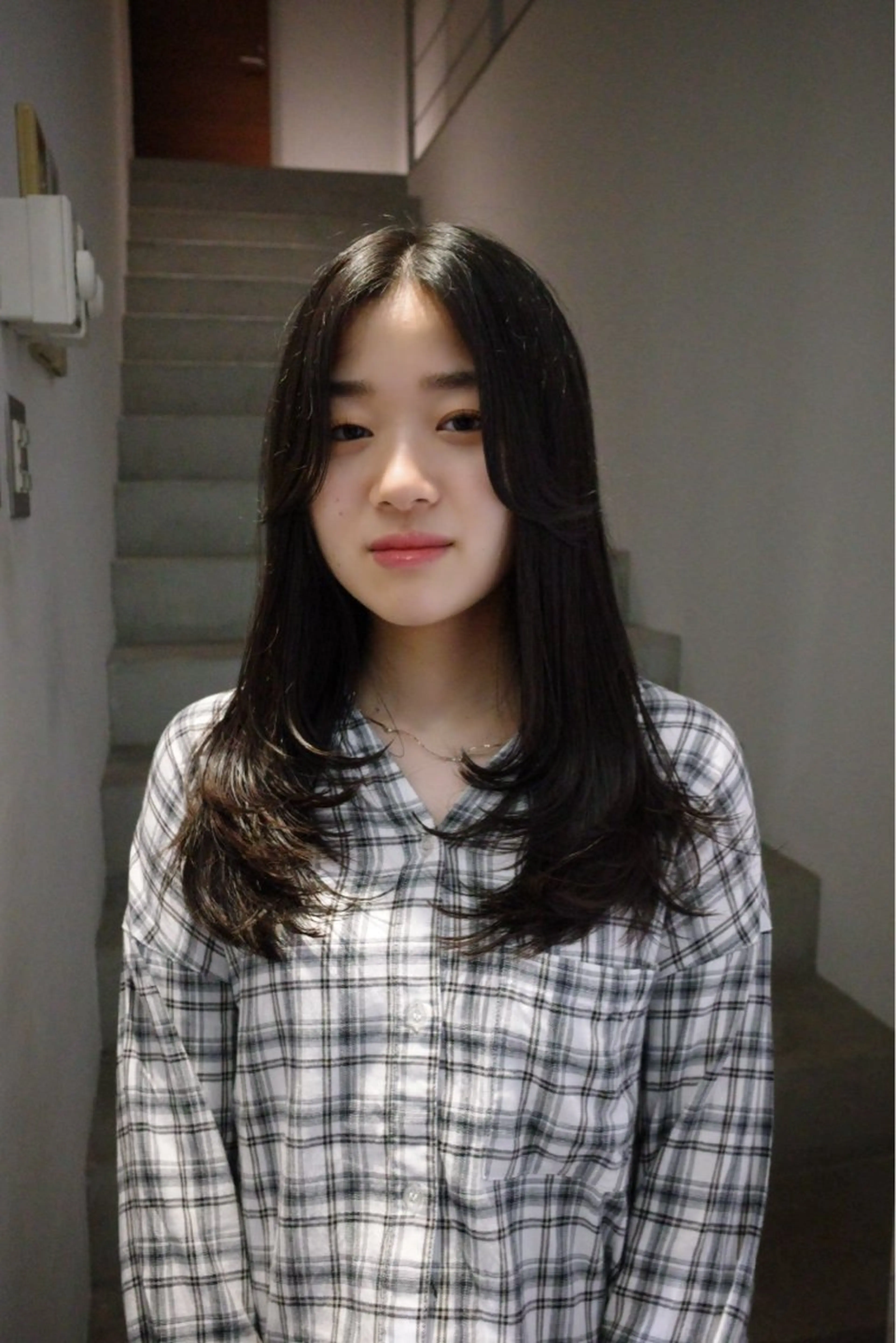 セミロング ミユ/ショート/ カットモデル/名東区のヘアスタイル