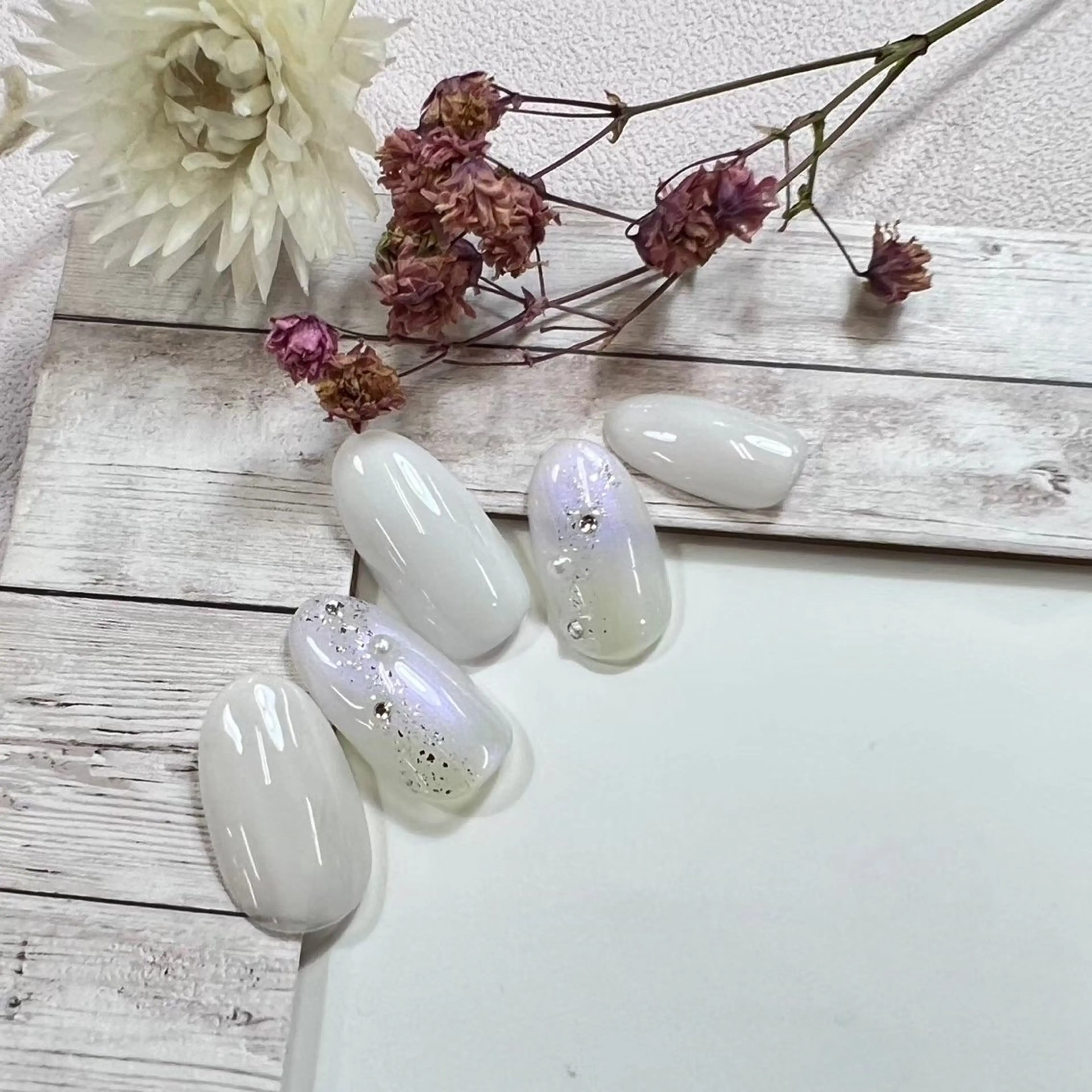 ネイル アートネイル シンプルネイル ネイルチップ ⭐︎休業中の練習⭐︎ JNA認定講師髙橋のネイルデザイン