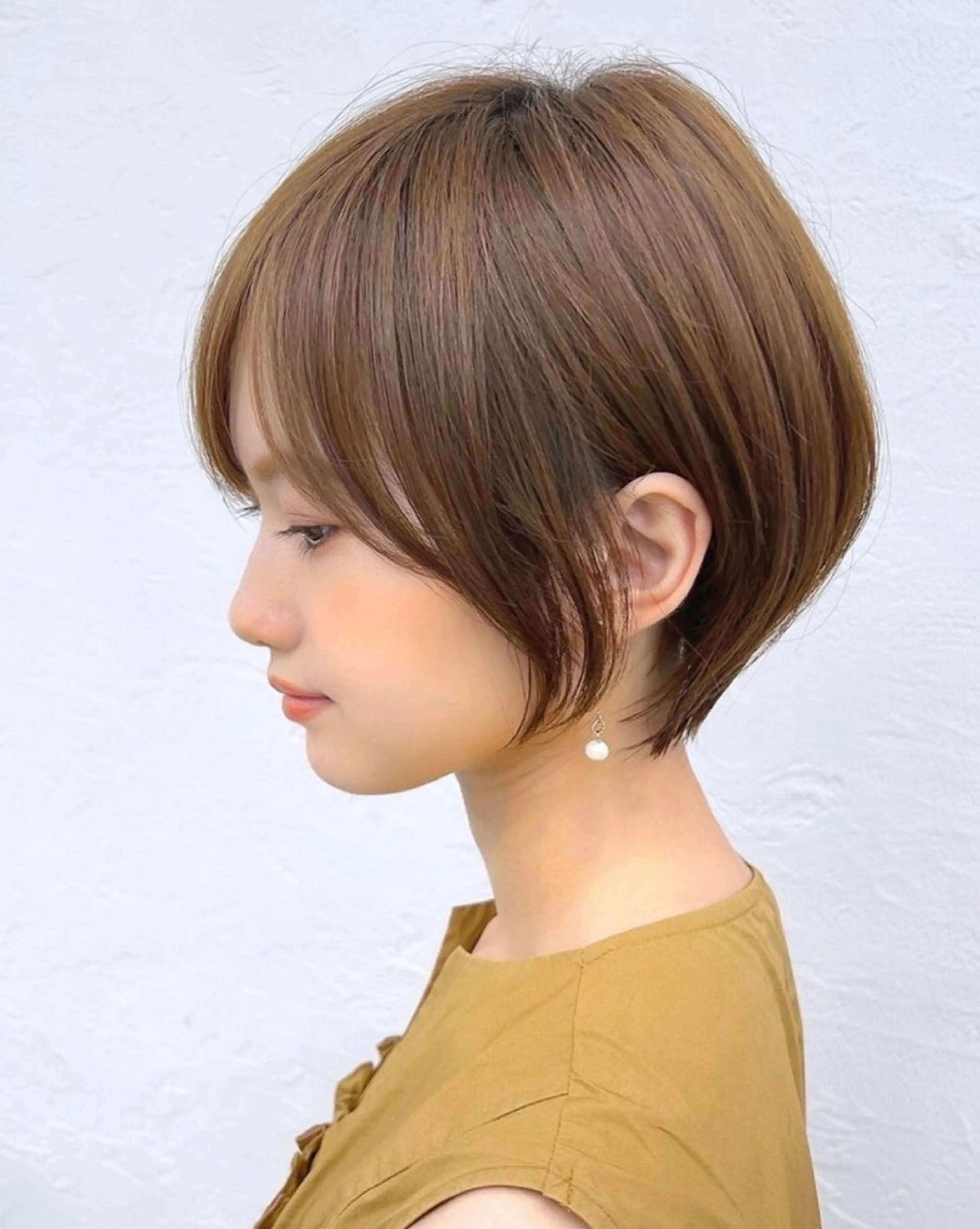 ショート 顔周りカット 似合わせカット 小顔カット 尾前 了守のヘアスタイル