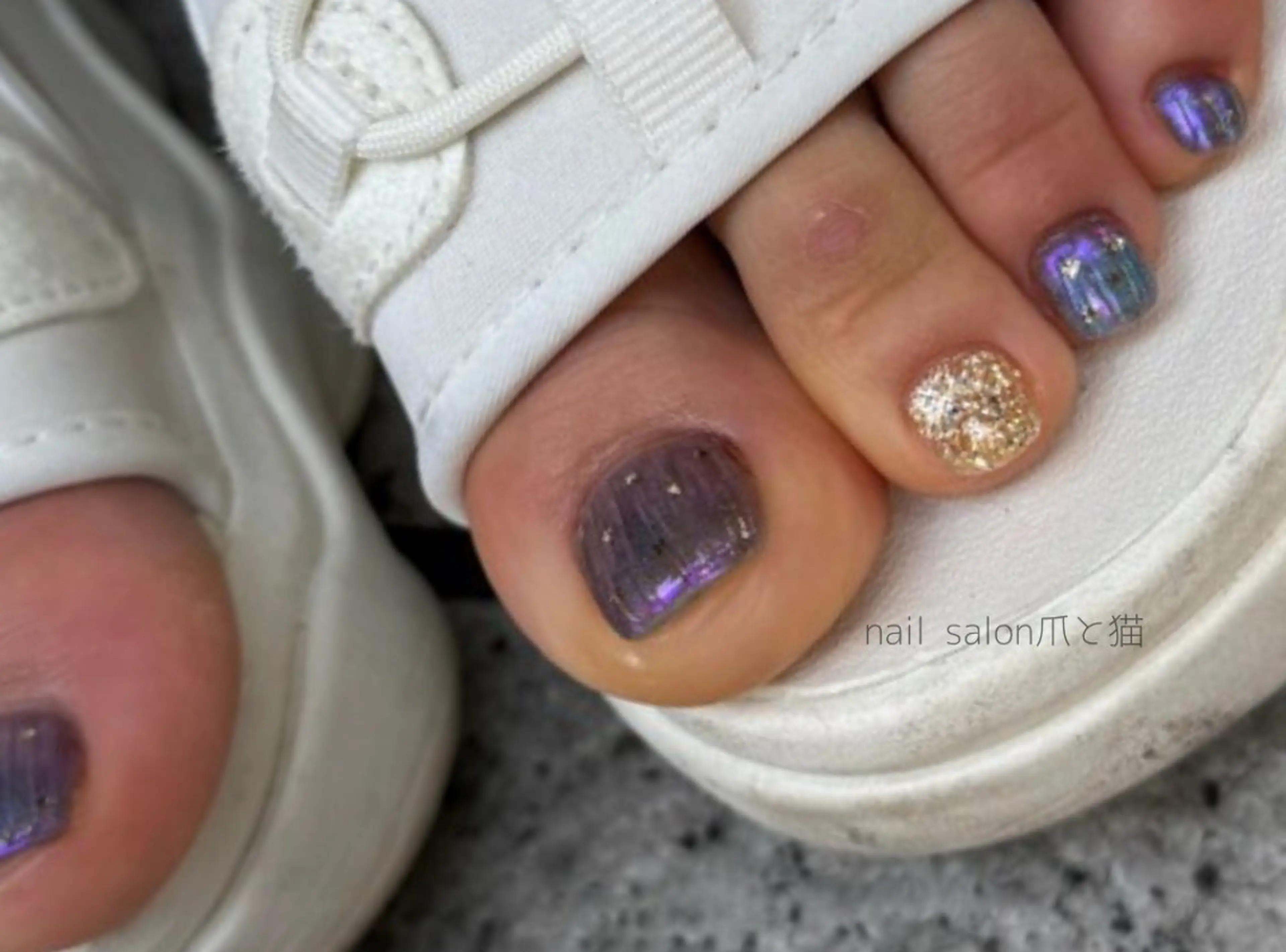 ネイル パラジェル登録店 爪と猫NANAMIのネイルデザイン