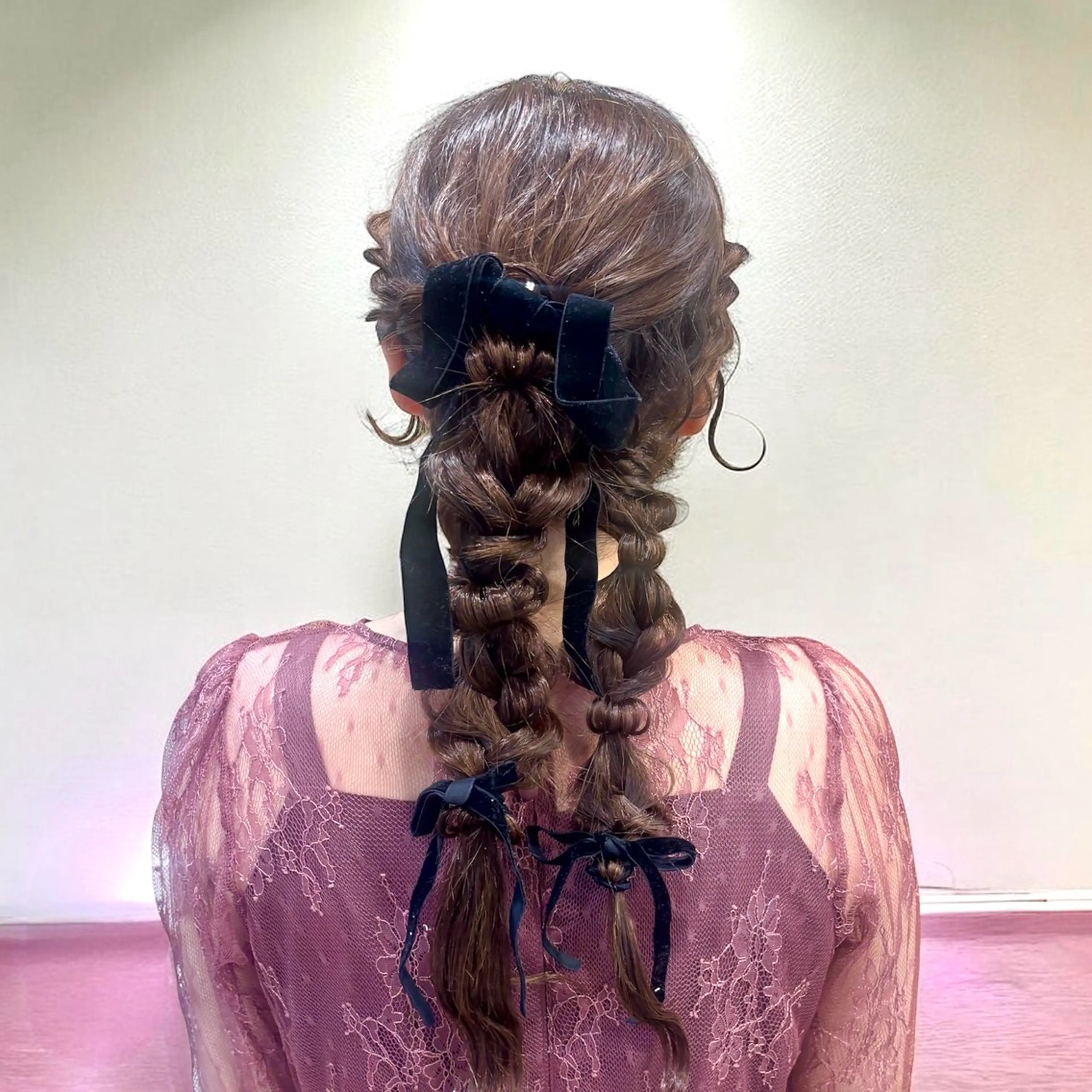 ヘアアレンジ ヘアセット あずみ🤍早朝◎ アレンジ二スト🤍のヘアスタイル