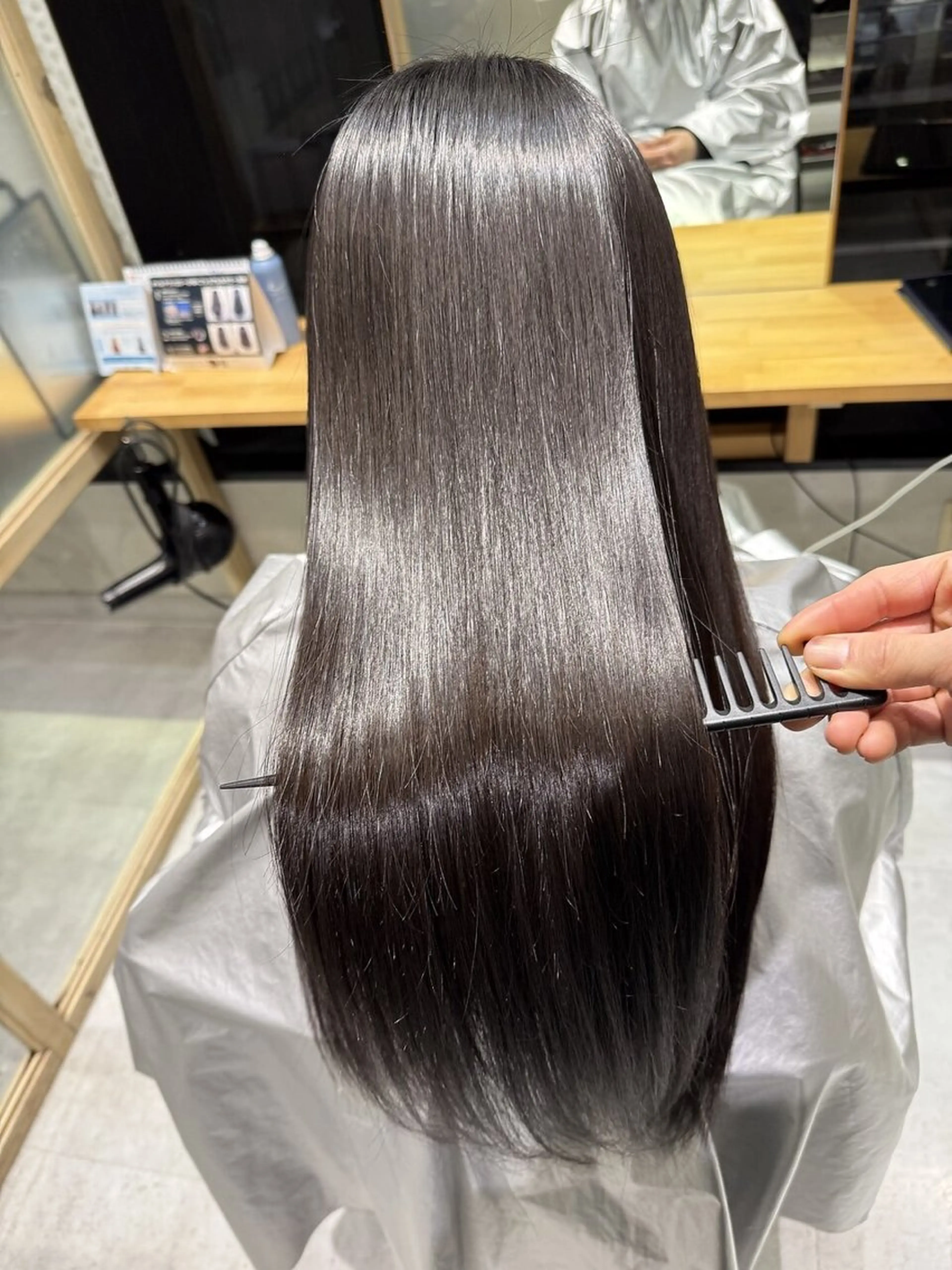 🔆ダメージ毛の方,美髪コース🔆髪質改善矯正+ROYALトリートメント+カット¥22000の写真