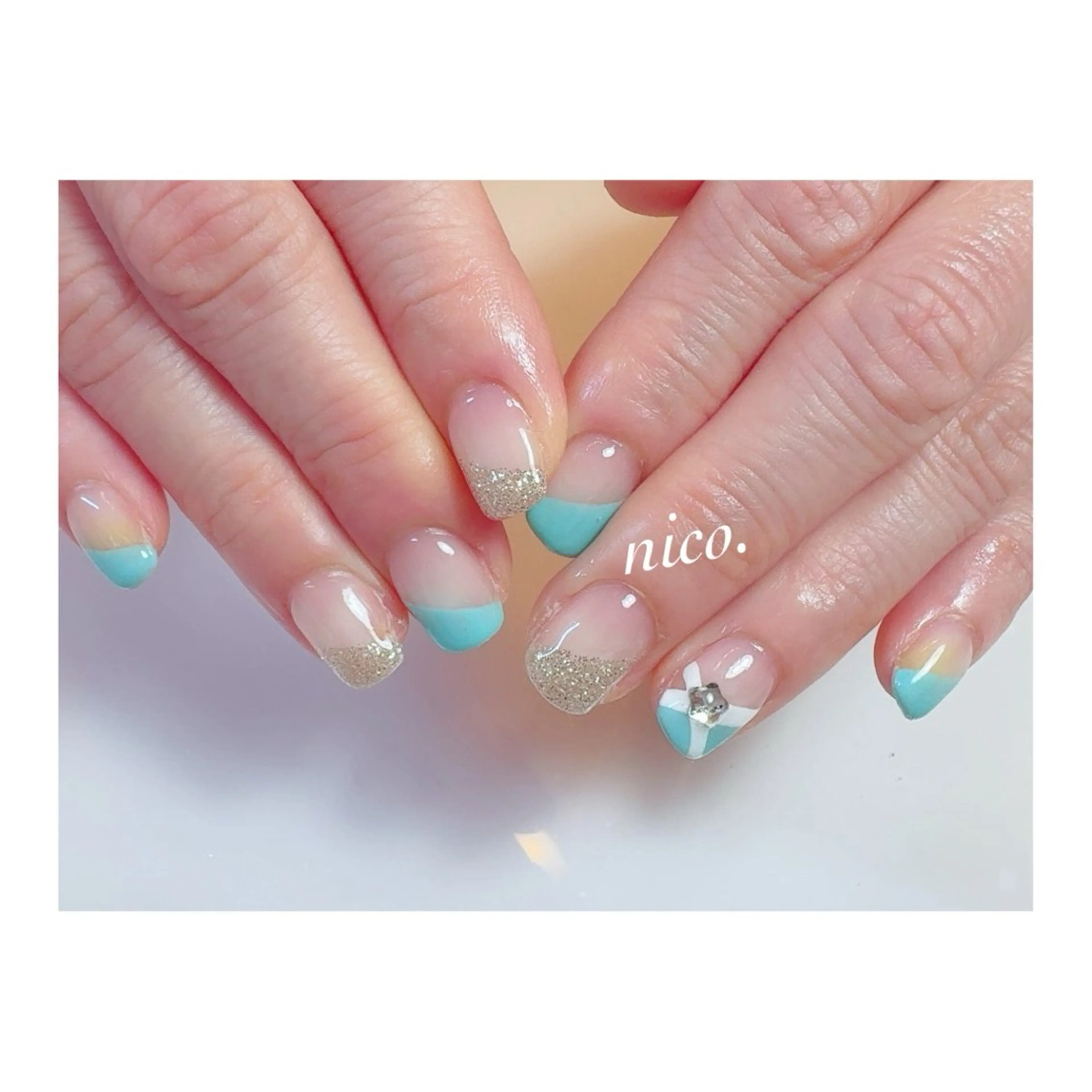ネイル ハンドネイル フットネイル nailsalon nico.のネイルデザイン