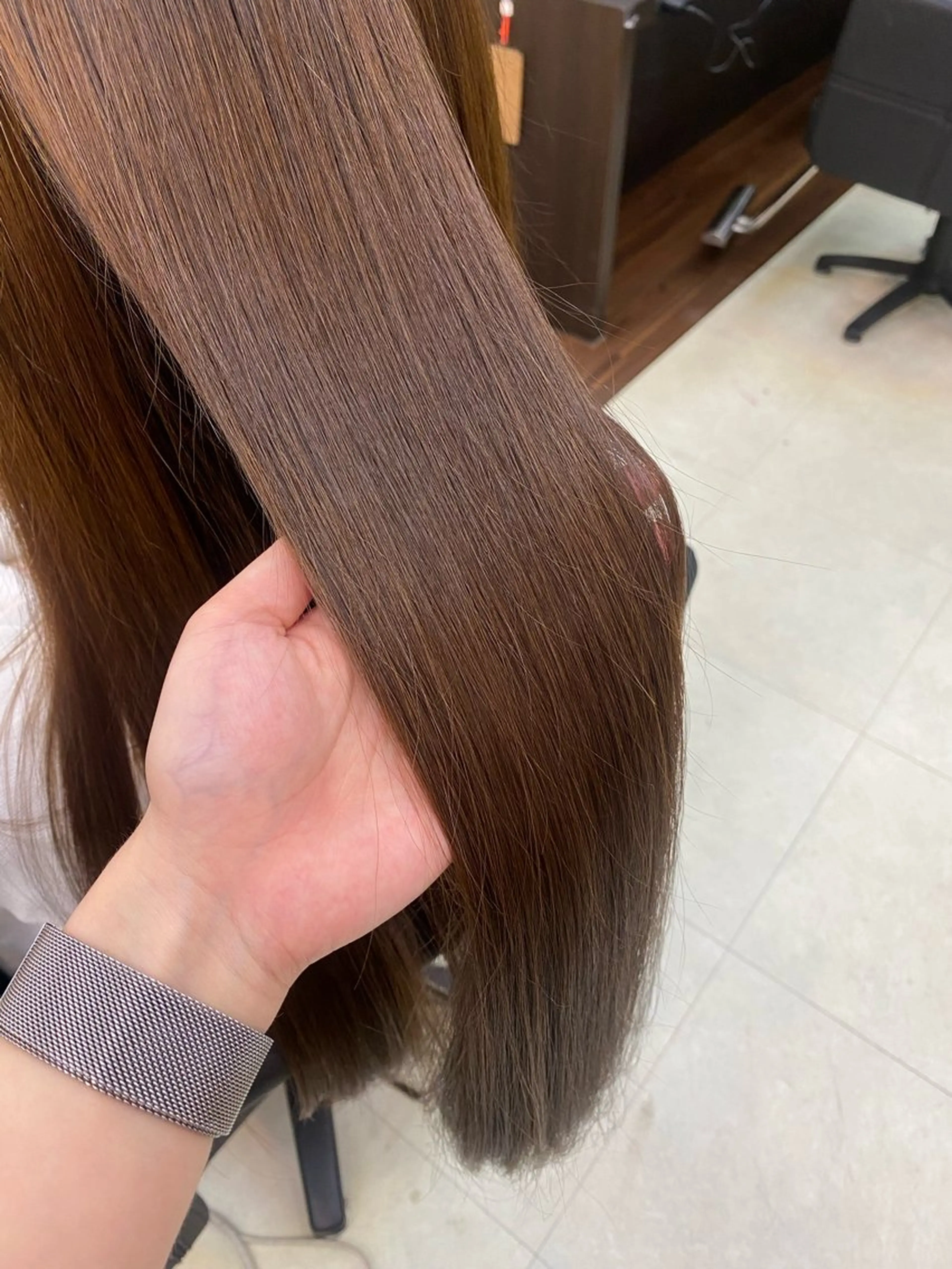 ロング 池田 朱李のヘアスタイル