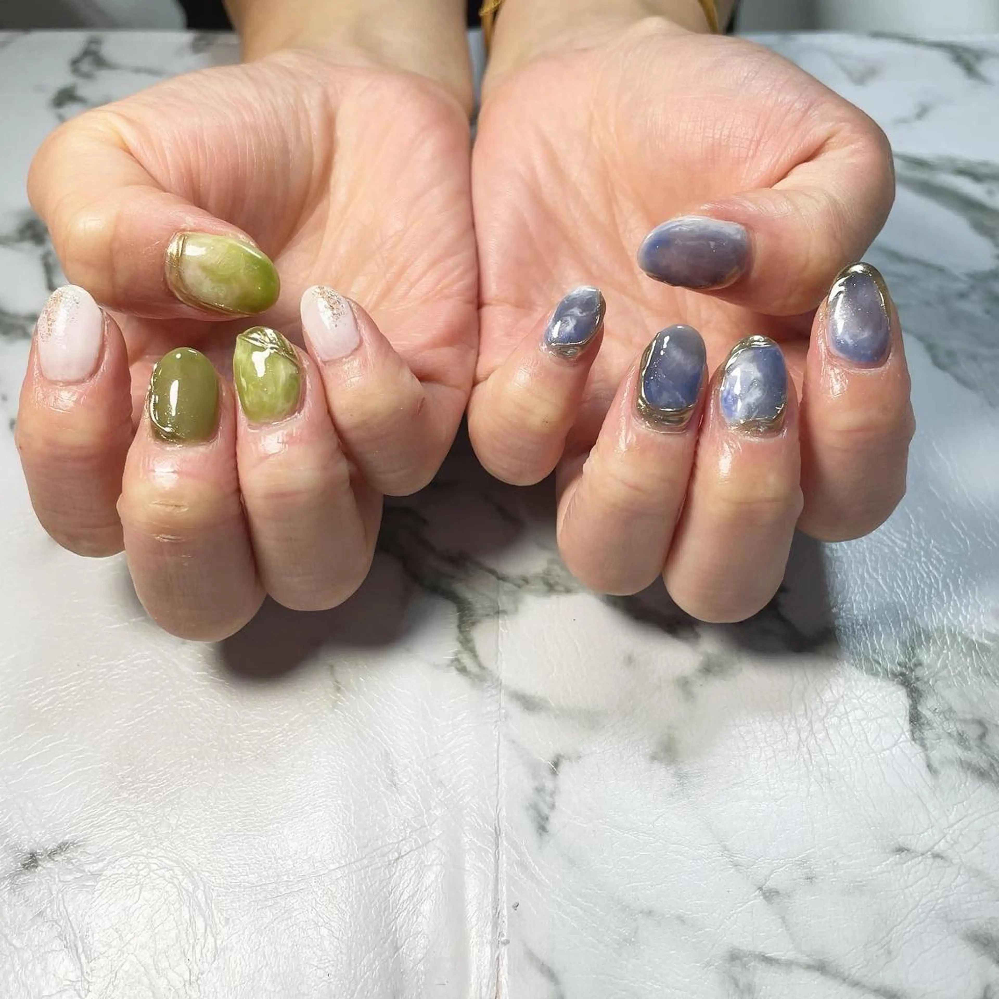 ネイル ニュアンスネイル Momo nailsalonのネイルデザイン