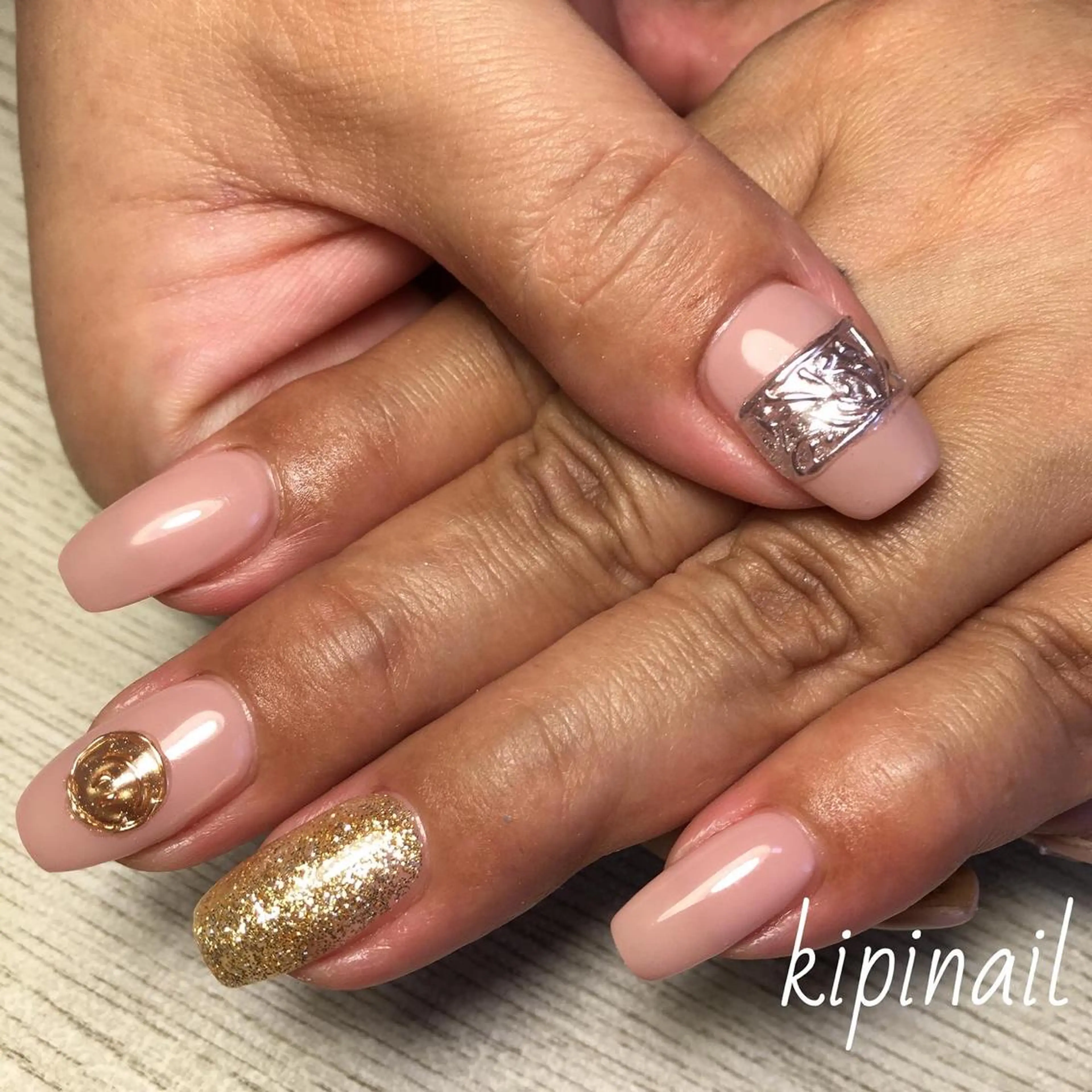 ネイル ハンドネイル kipinail 川﨑えりかのネイルデザイン