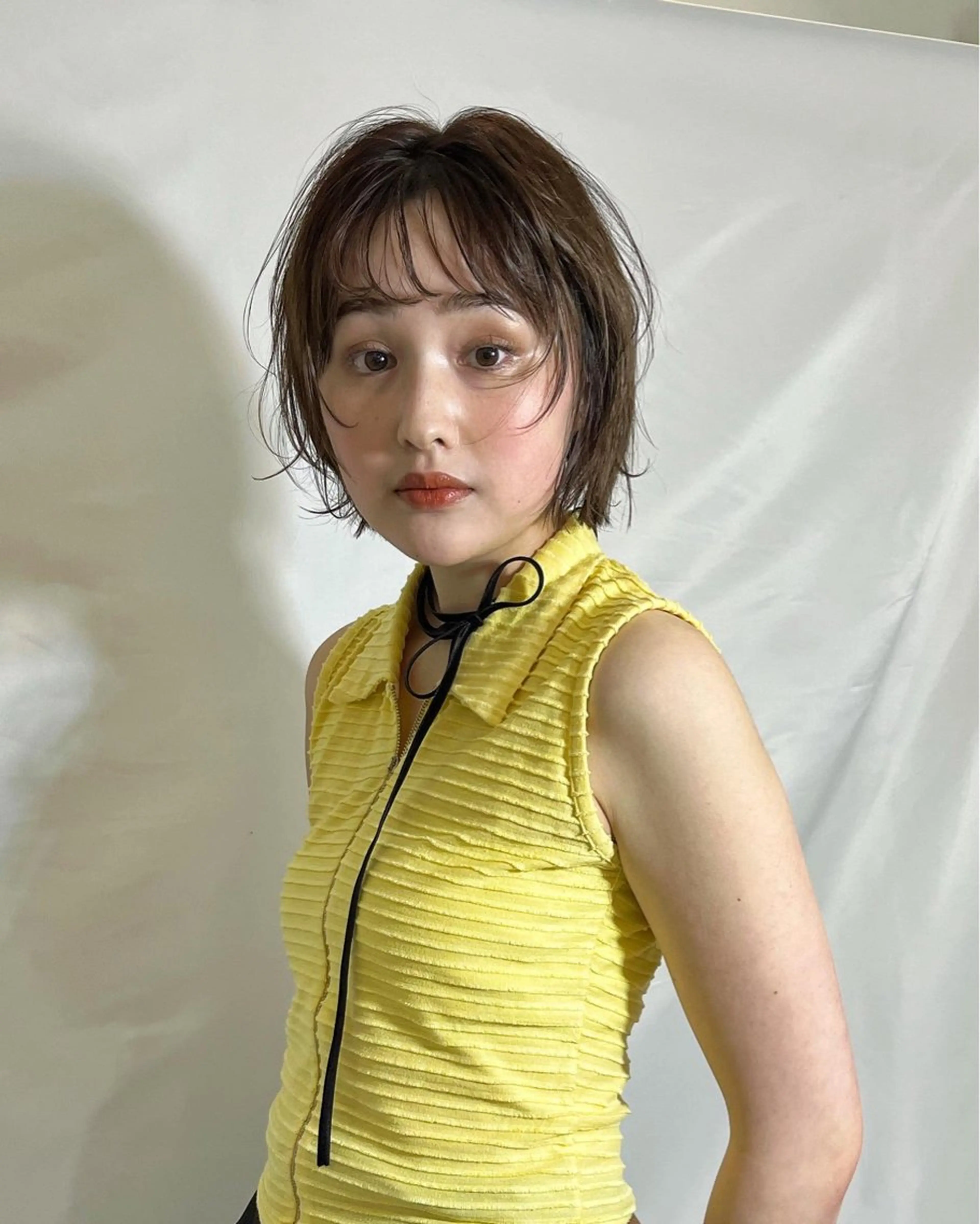 ショート かわい りほのヘアスタイル