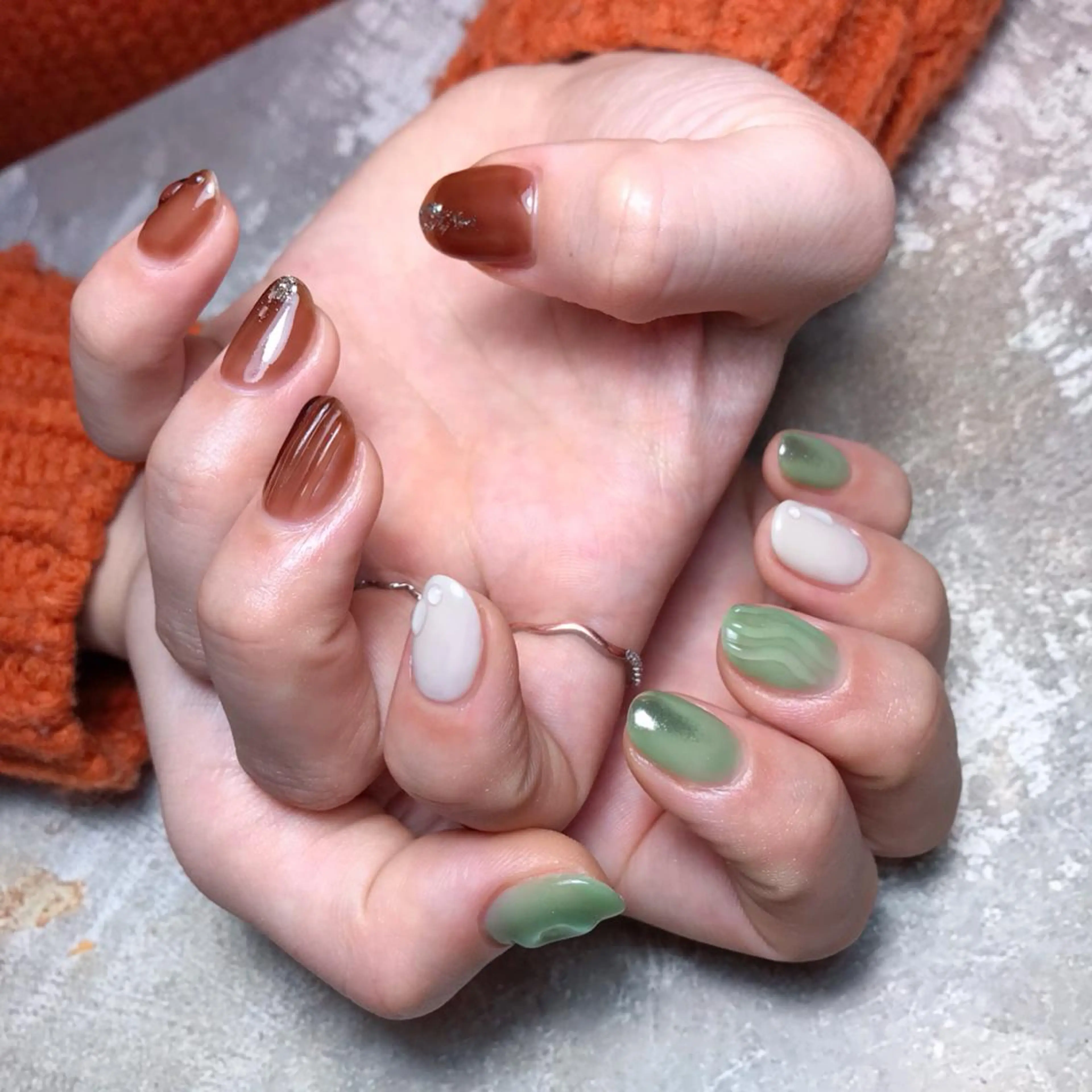 ネイル ハンドネイル 💅chainail _aiのネイルデザイン
