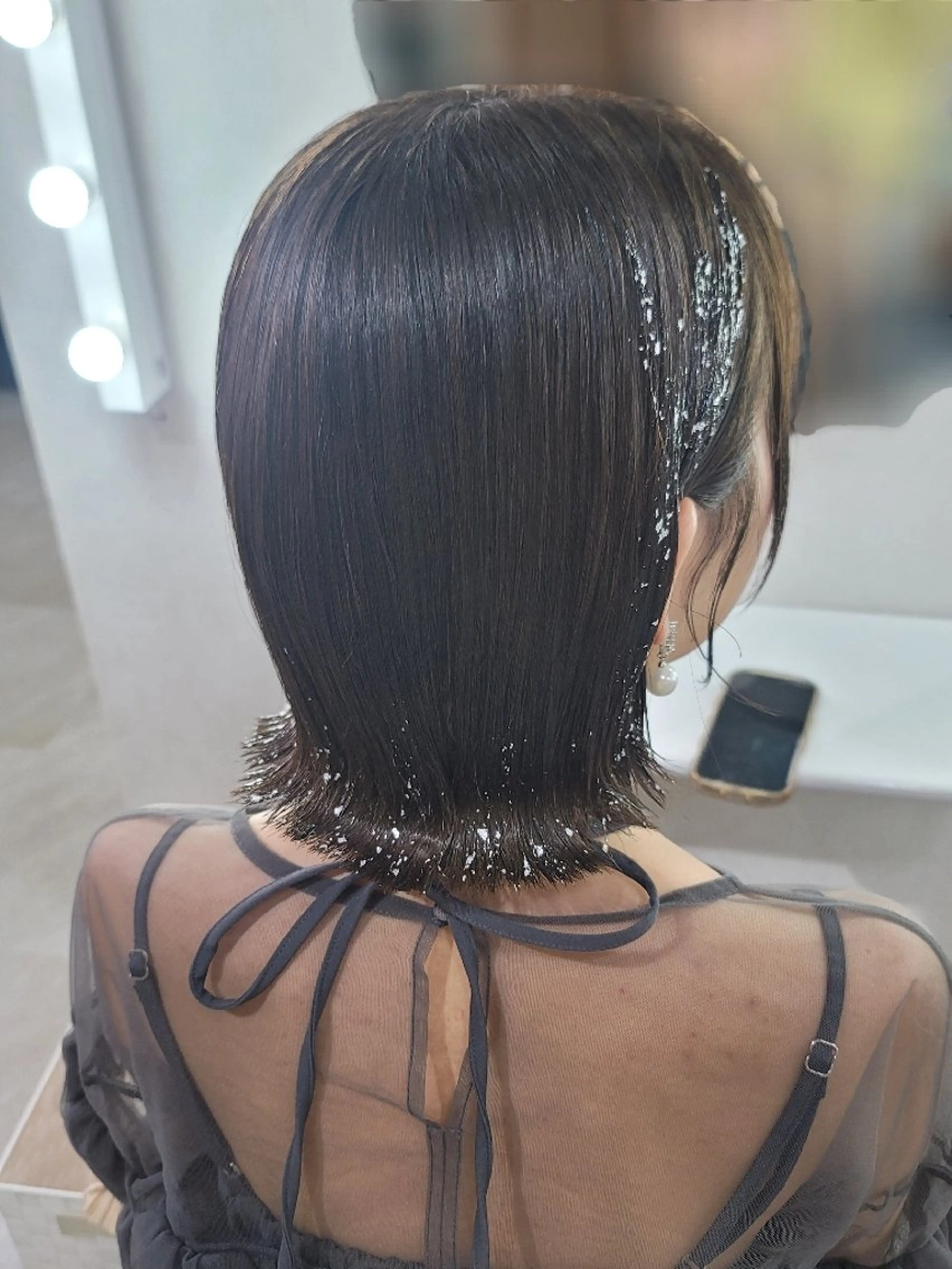 ヘアアレンジ ミディアム ヘアセット 渥美 寿美翔のヘアスタイル