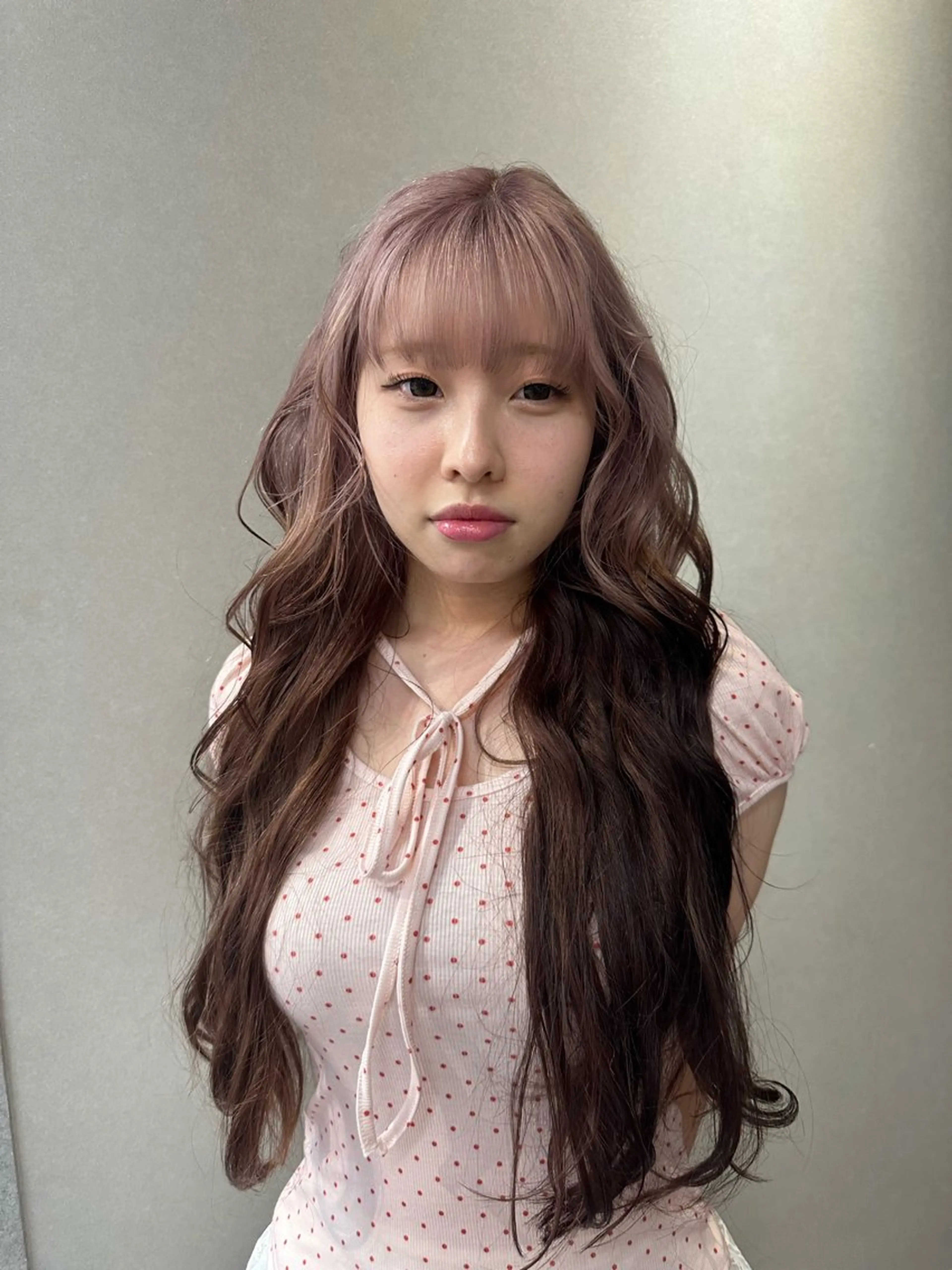 ロング Daisy🎀透け感 カラー🎀JUNAのヘアスタイル