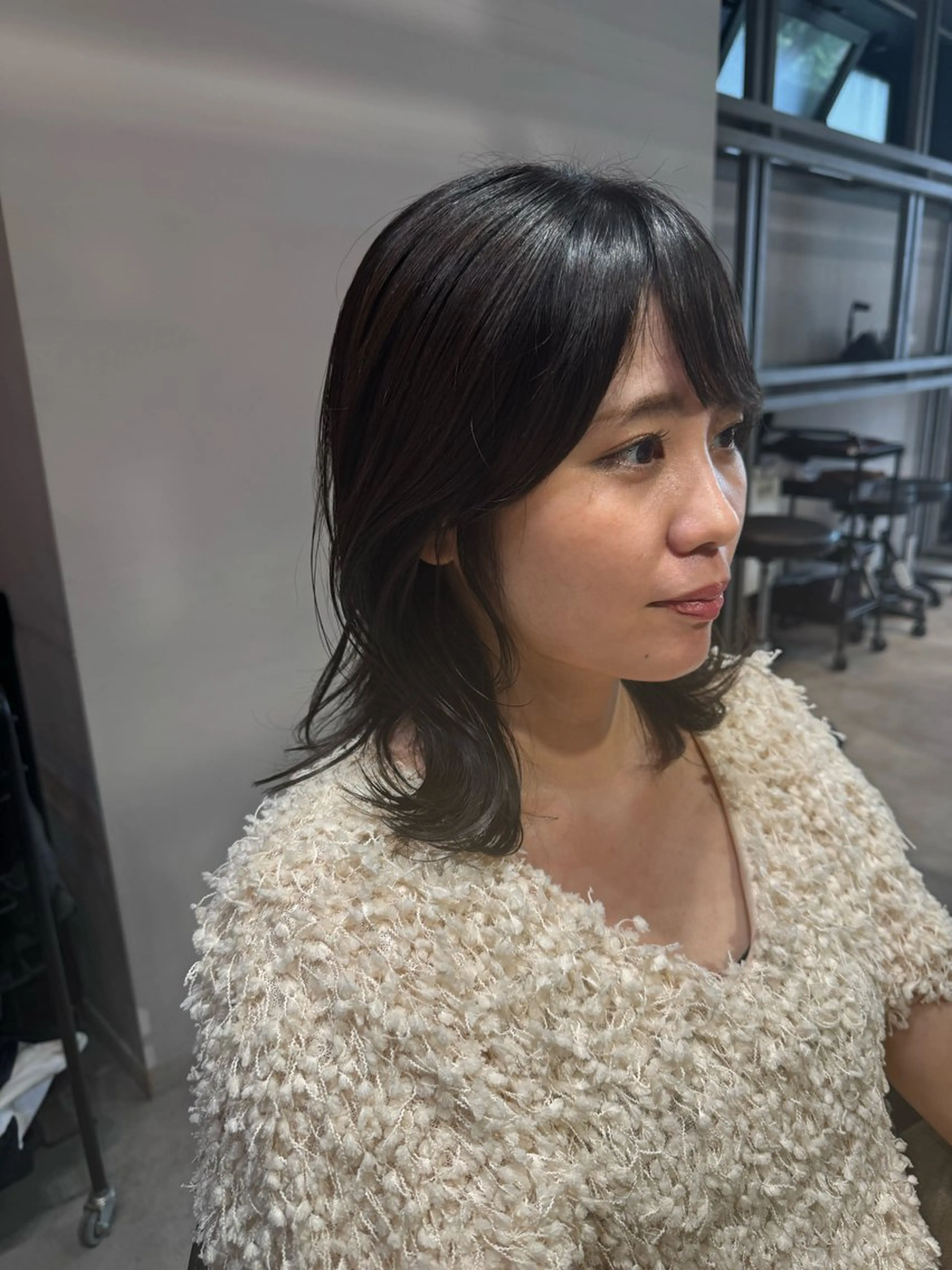 ミディアム カラー 似合う髪型が 分からない方へのヘアスタイル