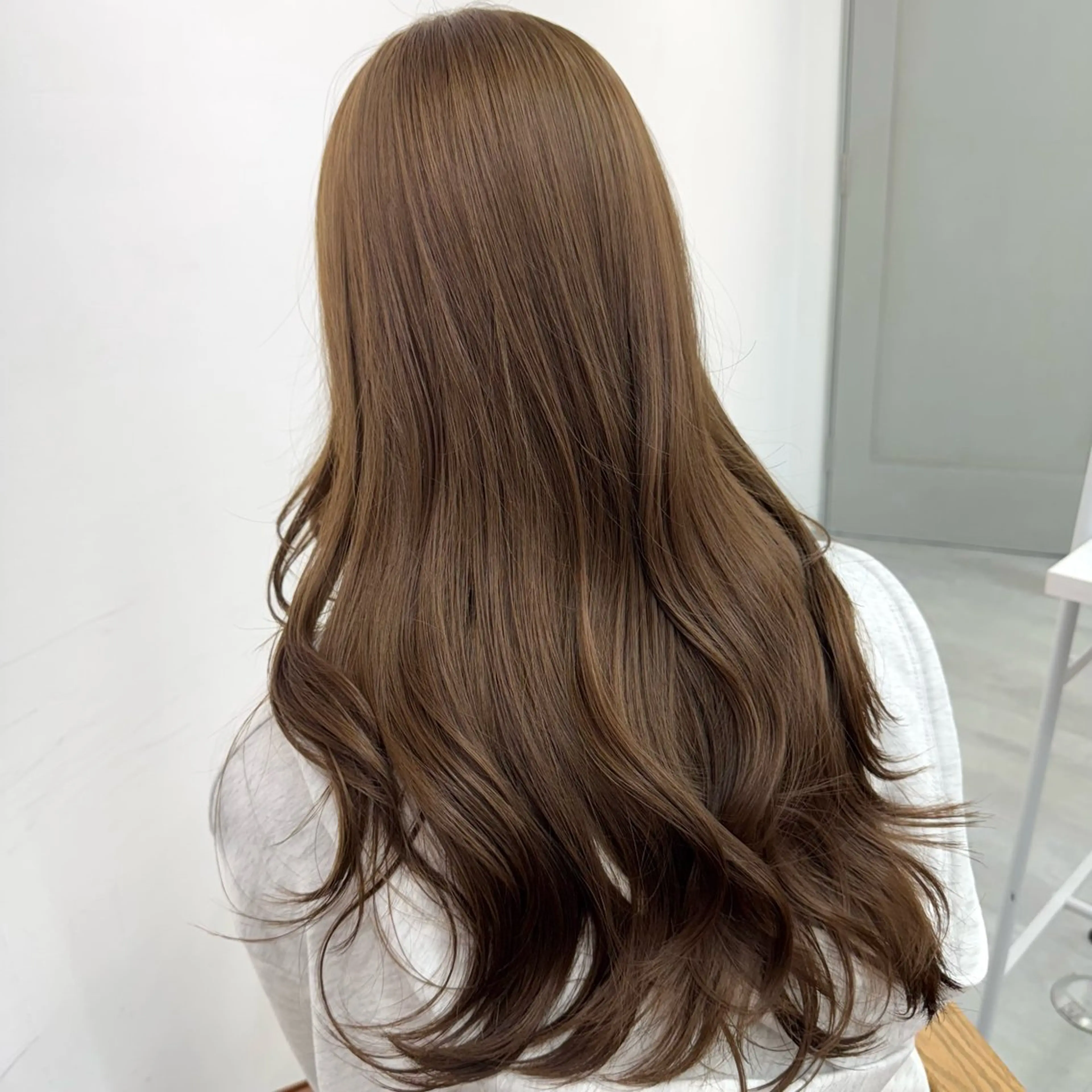 ロング カラー ヘアアレンジ ヘアカラー ブリーチなしカラー /新百合ヶ丘/安形翔のヘアスタイル