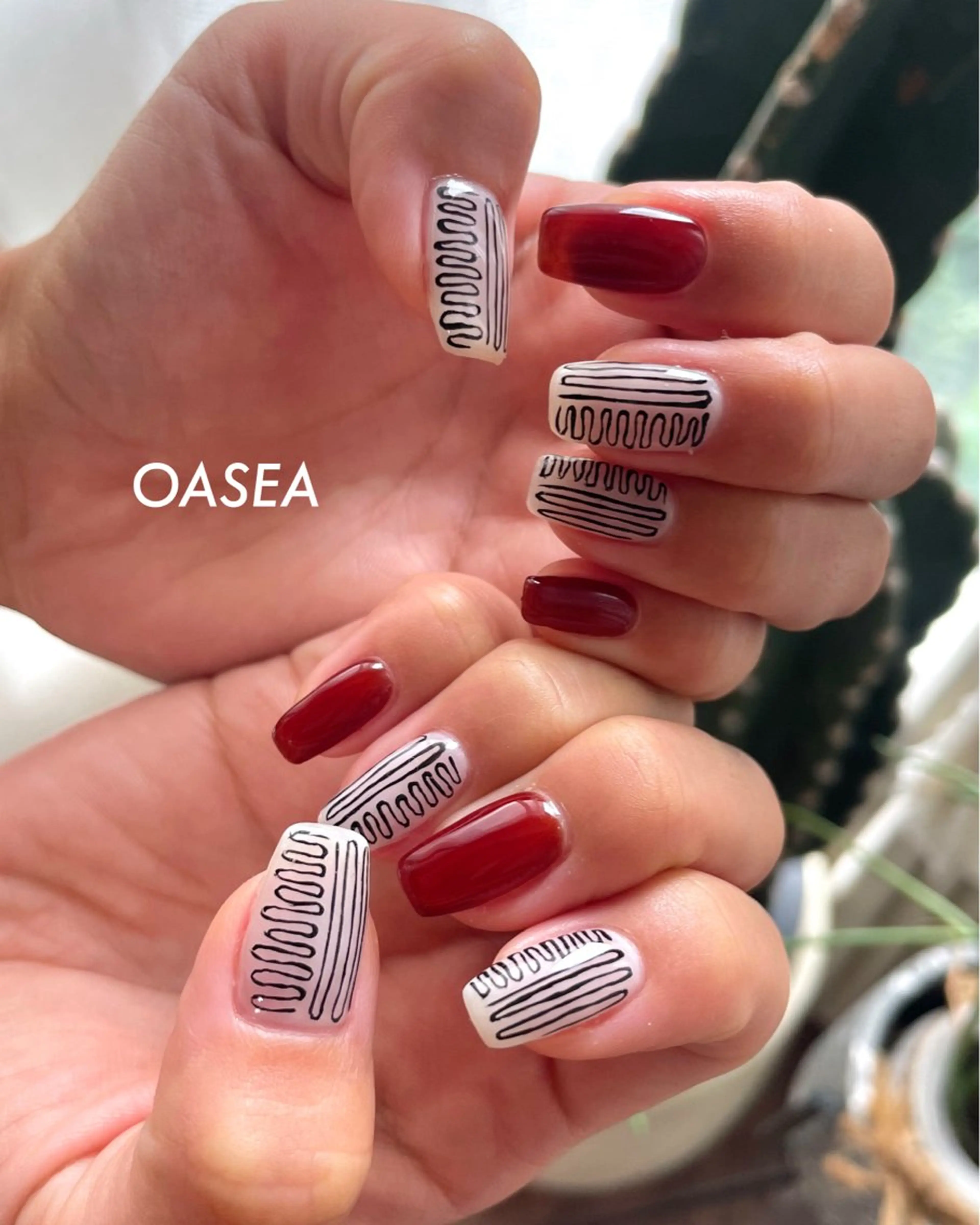 ネイル ハンドネイル 🌞💜 KAORI 🌴のネイルデザイン