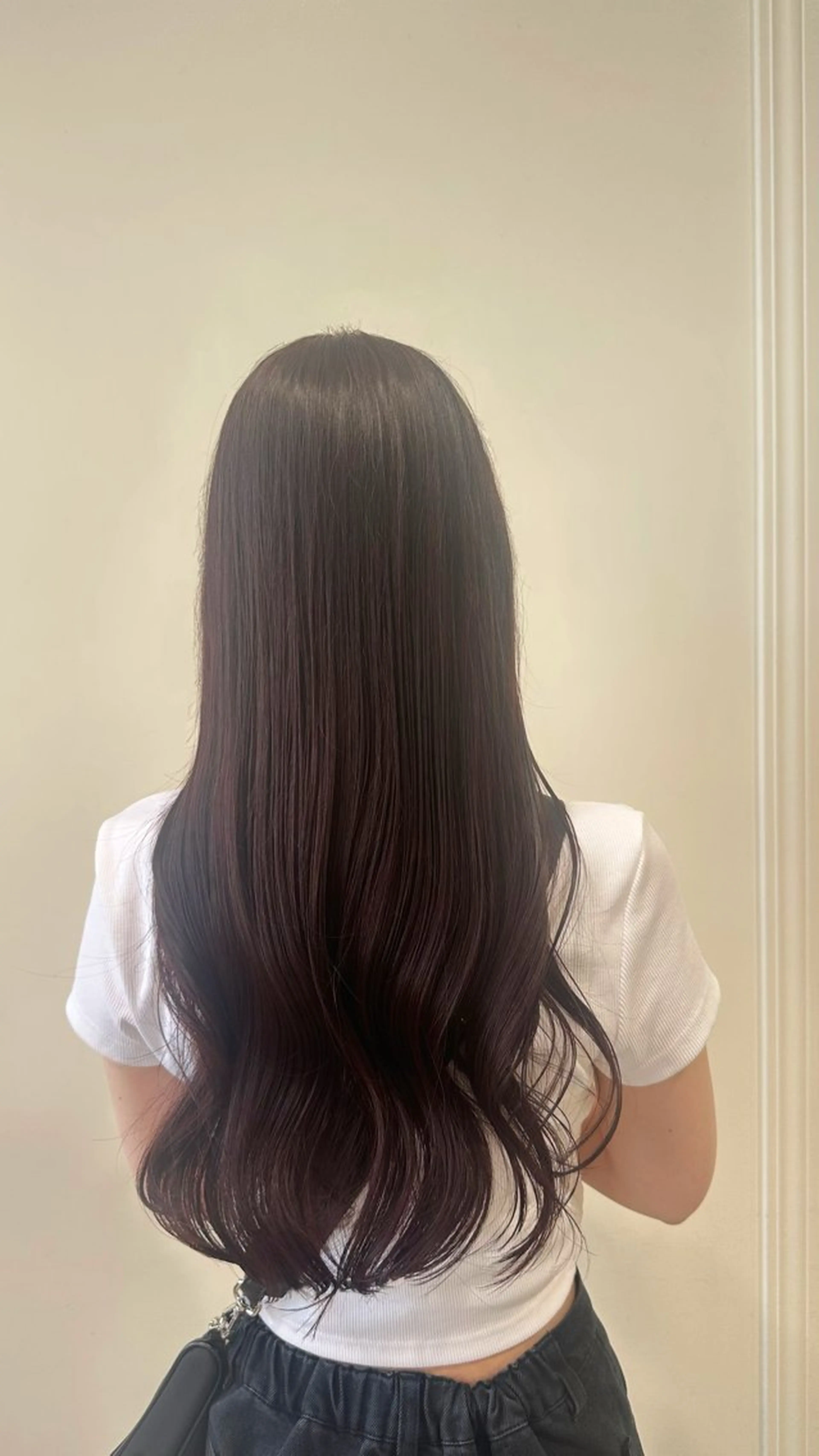 ロング カラー ブリーチ ブリーチなしカラー レッドカラー 🎀 RUNA🎀のヘアスタイル