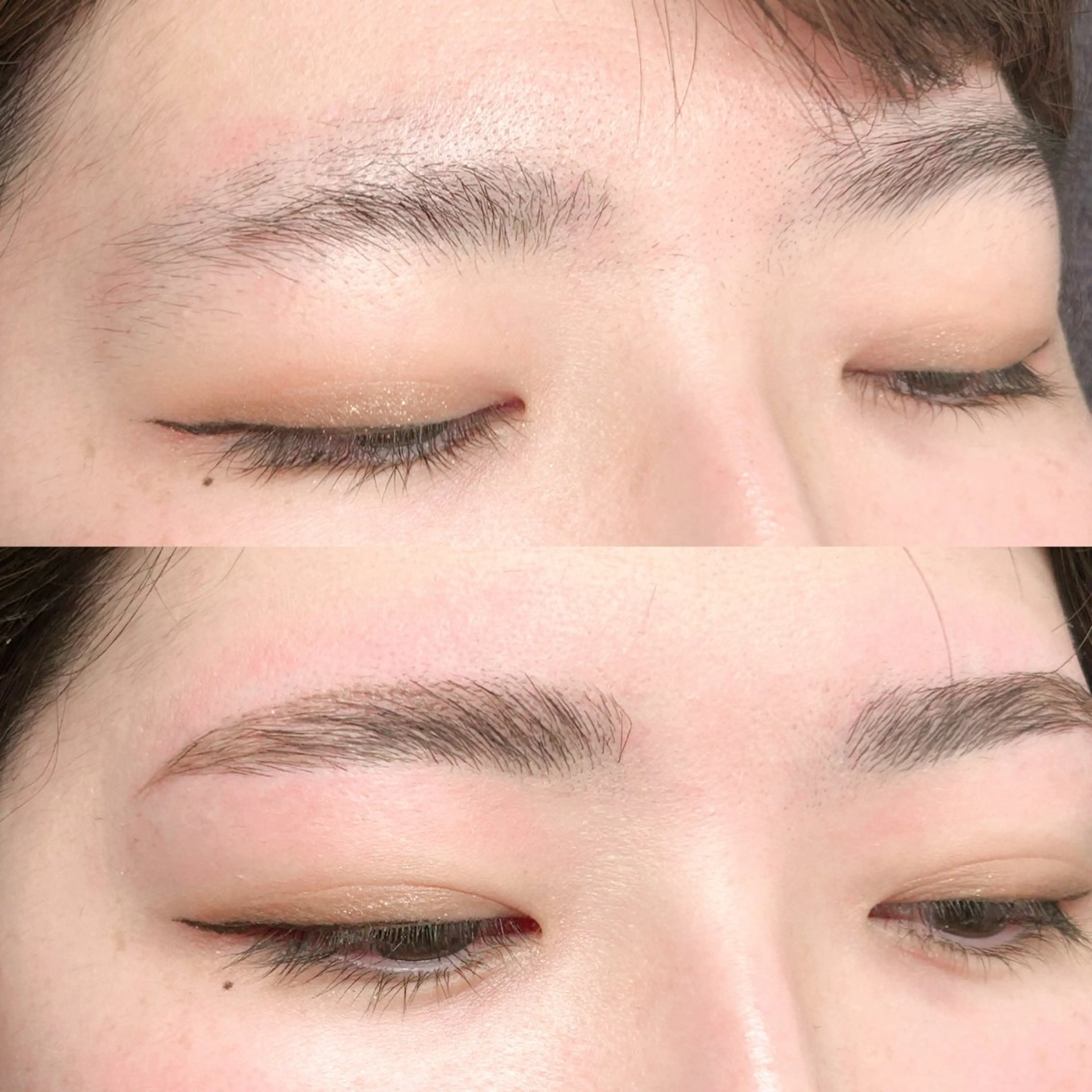 メンズ アイブロウ ハリウッドブロウリフト 眉毛ワックス脱毛 HBL眉毛&フェイス WAX専門ハルヒラリの眉毛・アイブロウイメージ