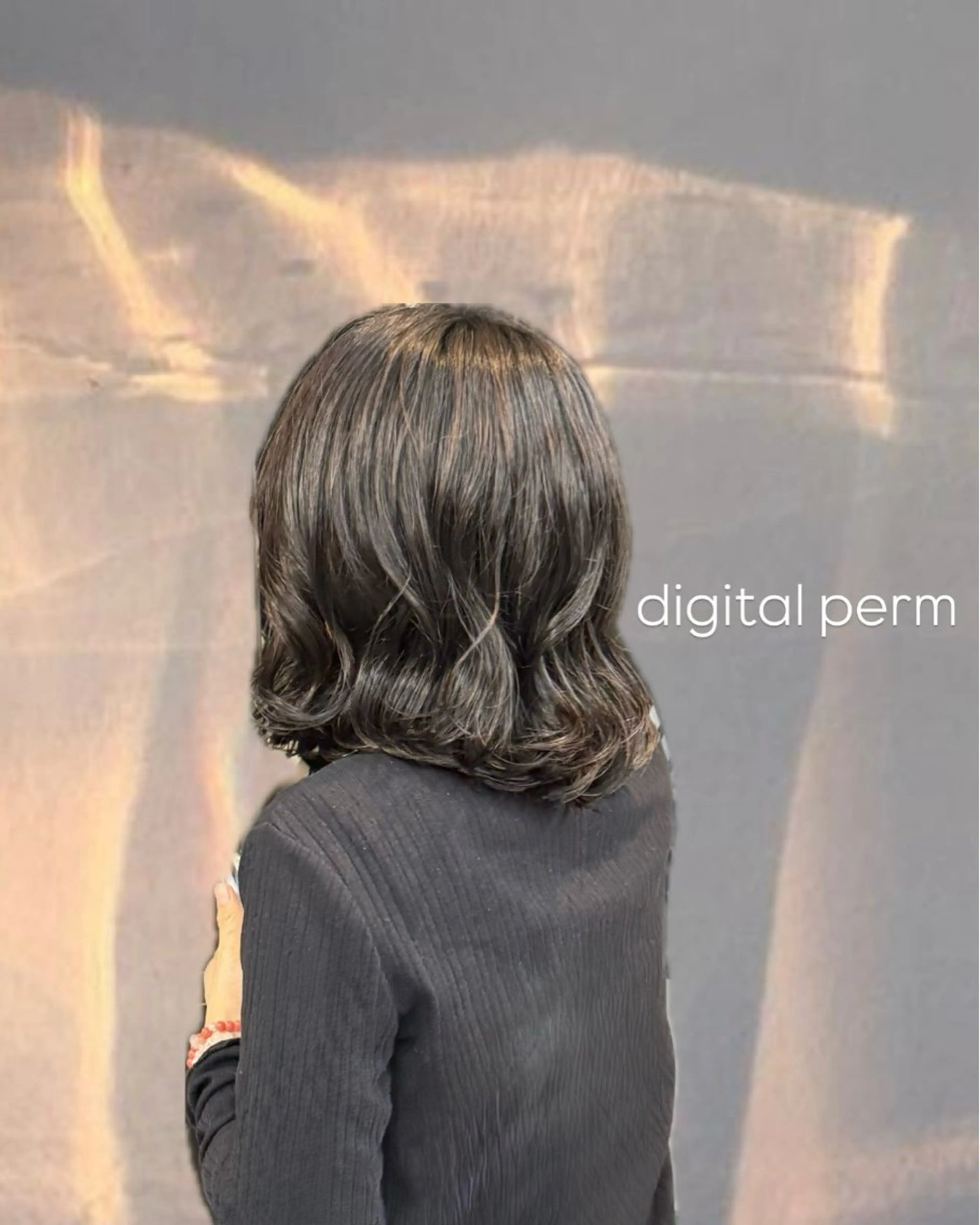 ミディアム パーマ INORI @de2poのヘアスタイル