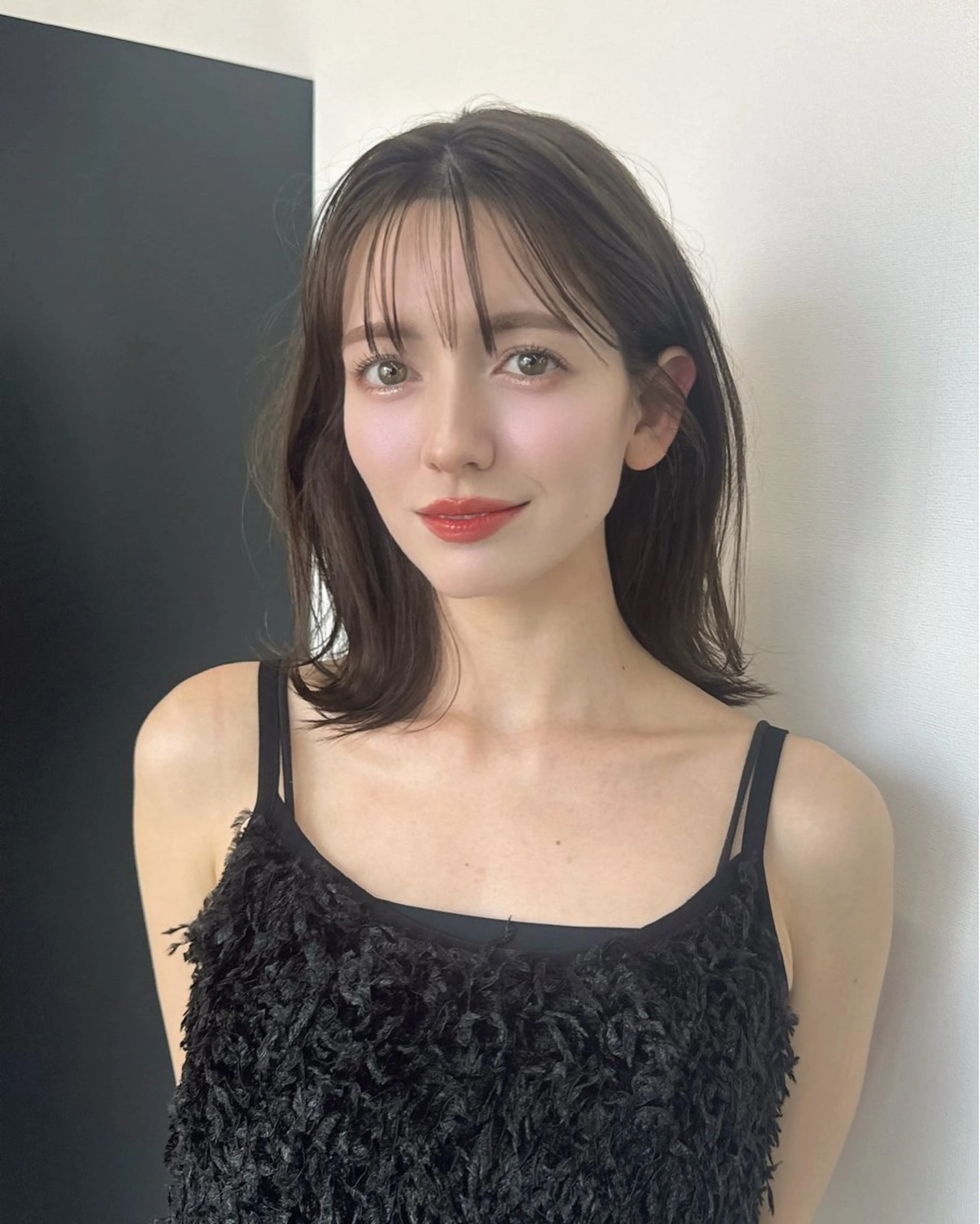 ミディアム 韓国ヘア/美髪矯正/ Haruna🦋のヘアスタイル