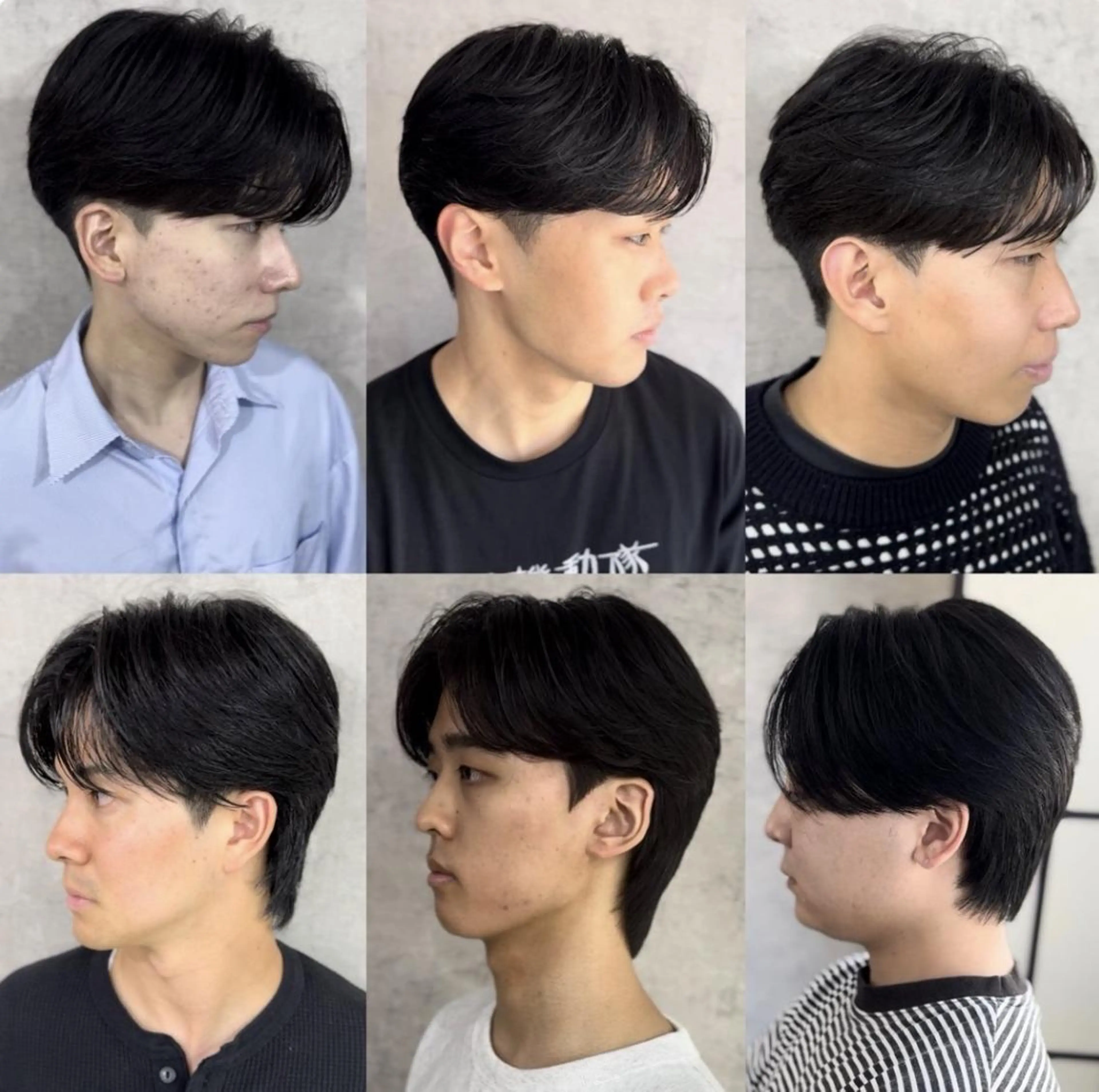 ショート パーマ カラー メンズ センターパート ダウンパーマ カルマパーマ メンズパーマ ニュアンスパーマ Men's Eir Kodamaのヘアスタイル