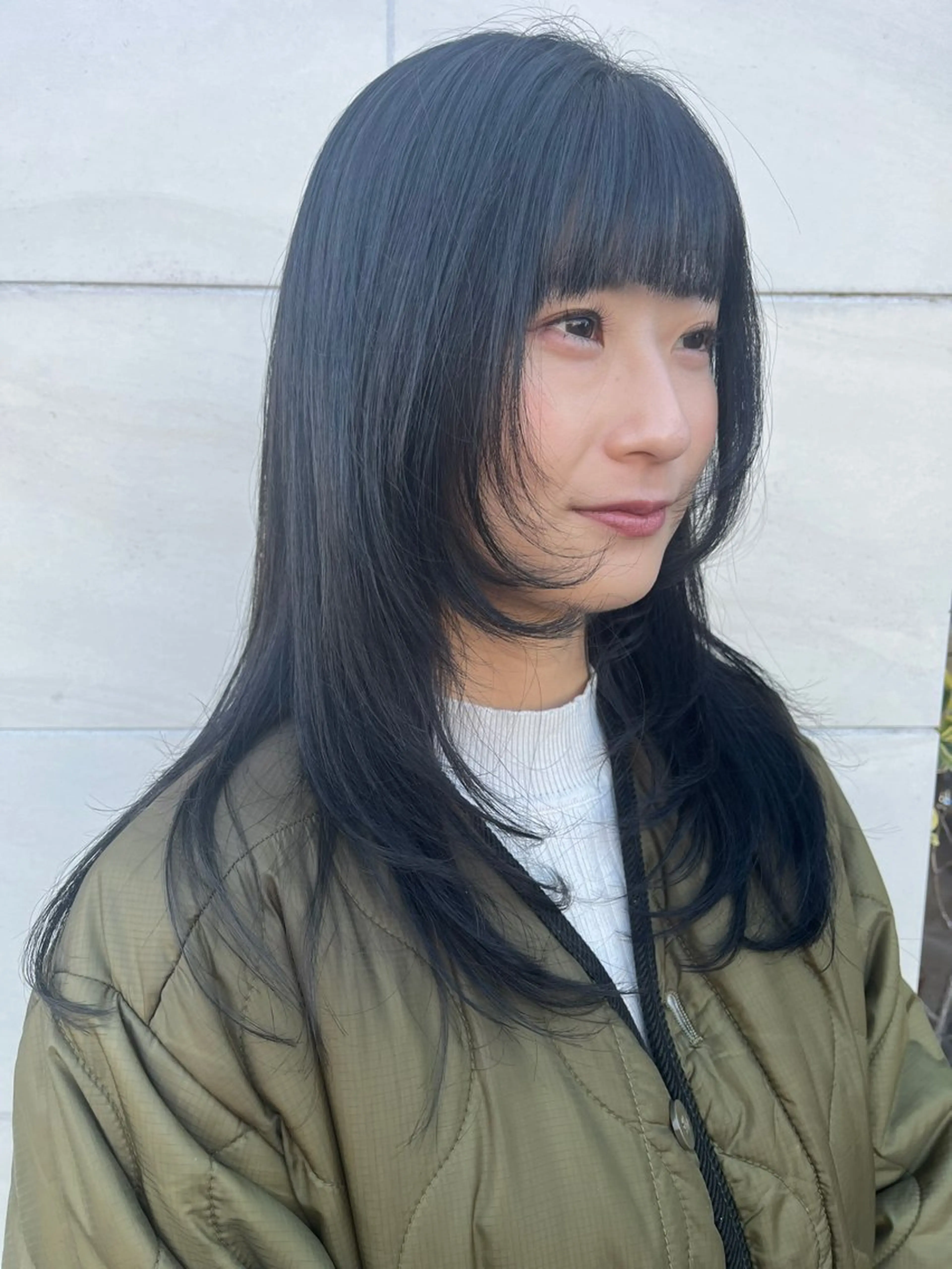 セミロング 渡辺 まみのヘアスタイル