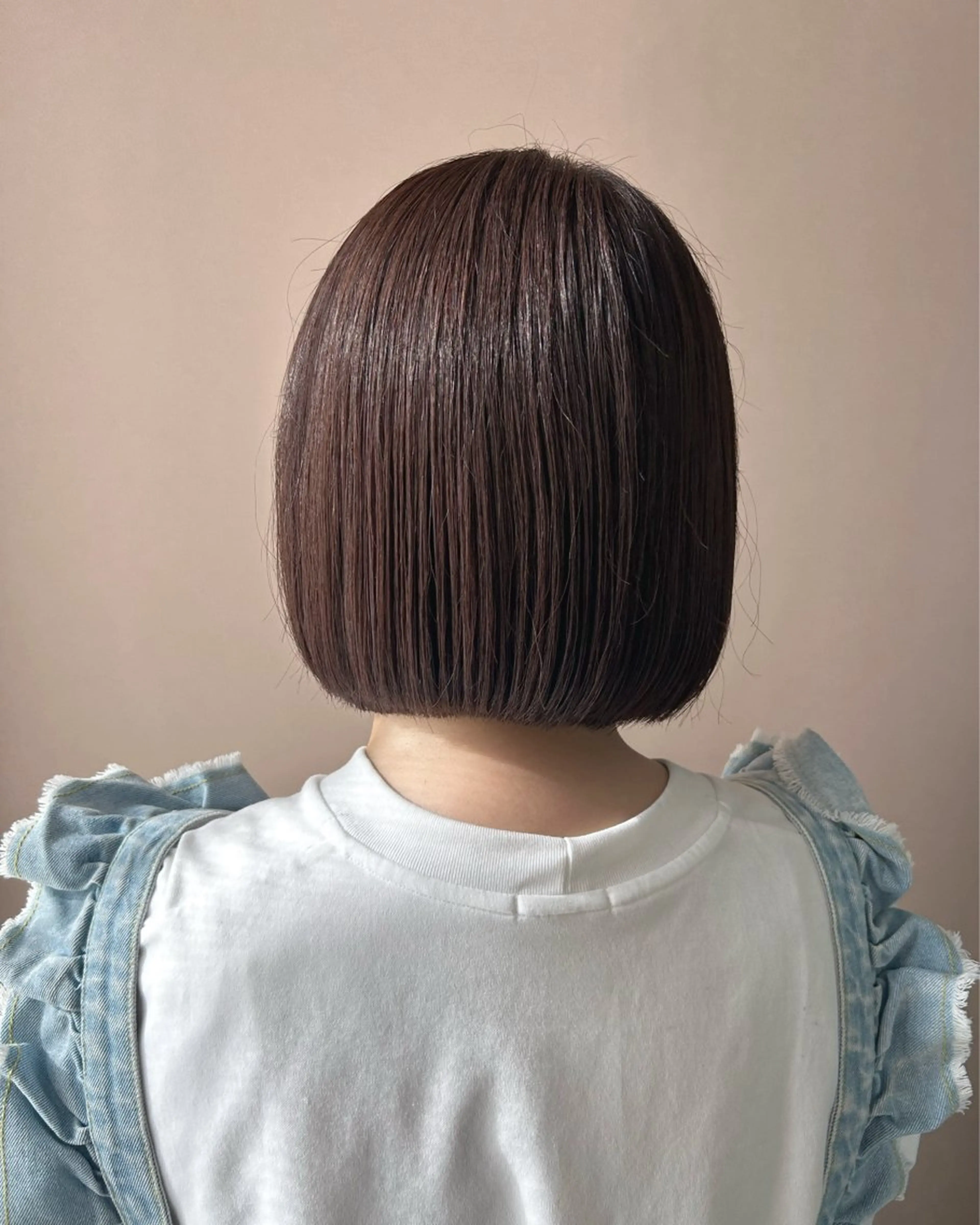 ショート カラー ラベンダーカラー ボブ hub hair レイヤー/透明感のヘアスタイル