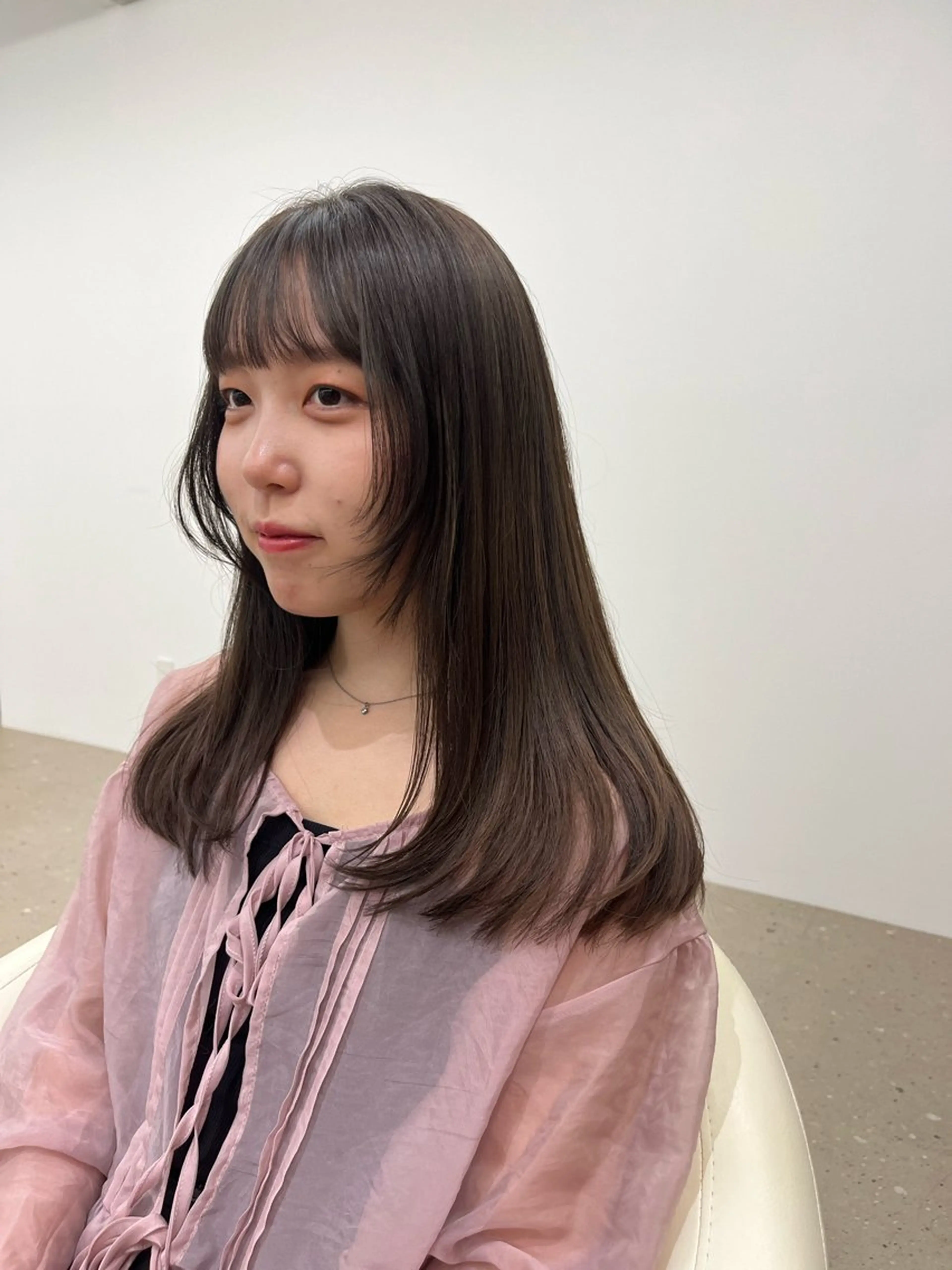 ロング カット 箱崎 凪沙のヘアスタイル