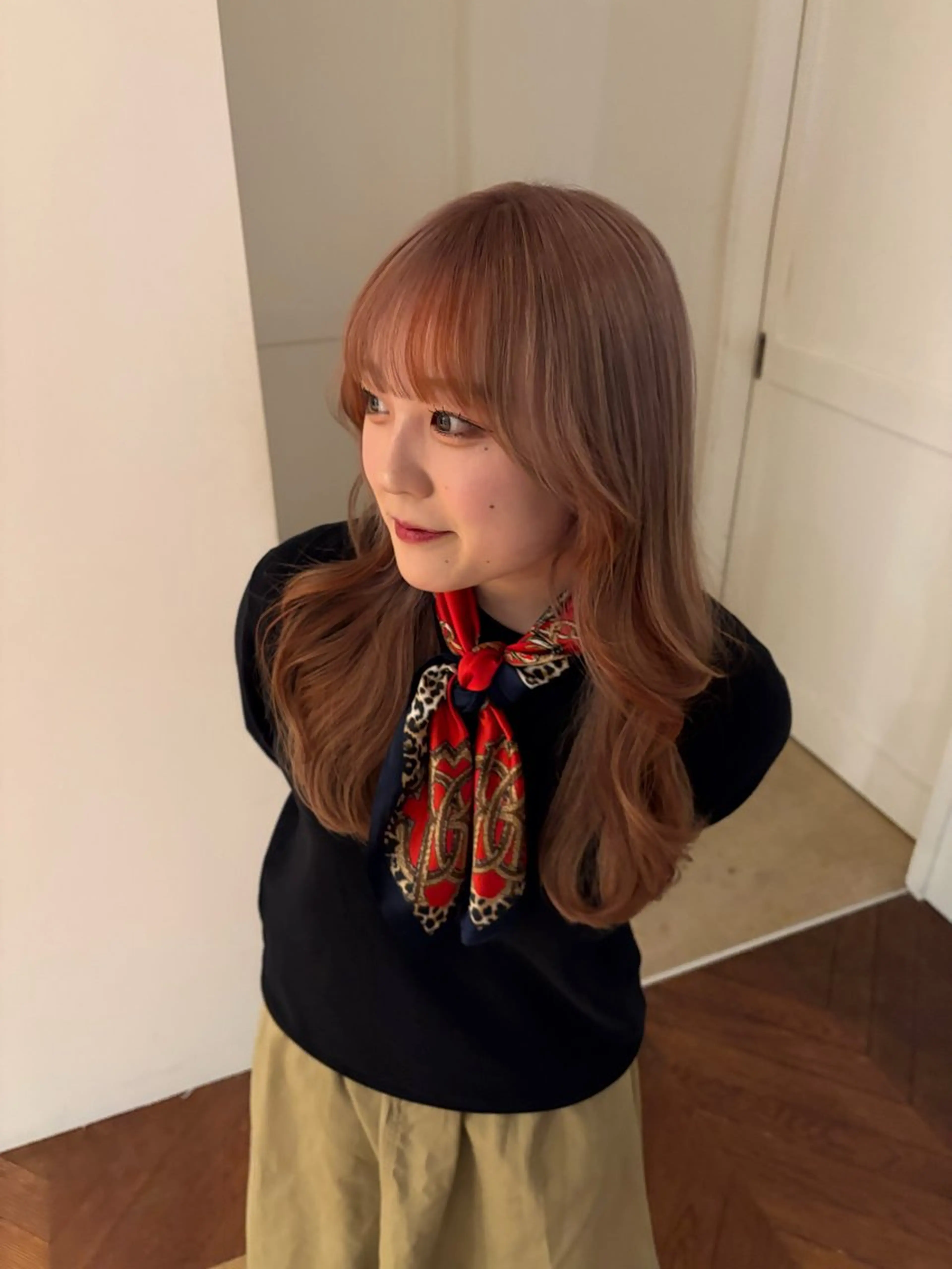 ロング 【SARA】 meiのヘアスタイル