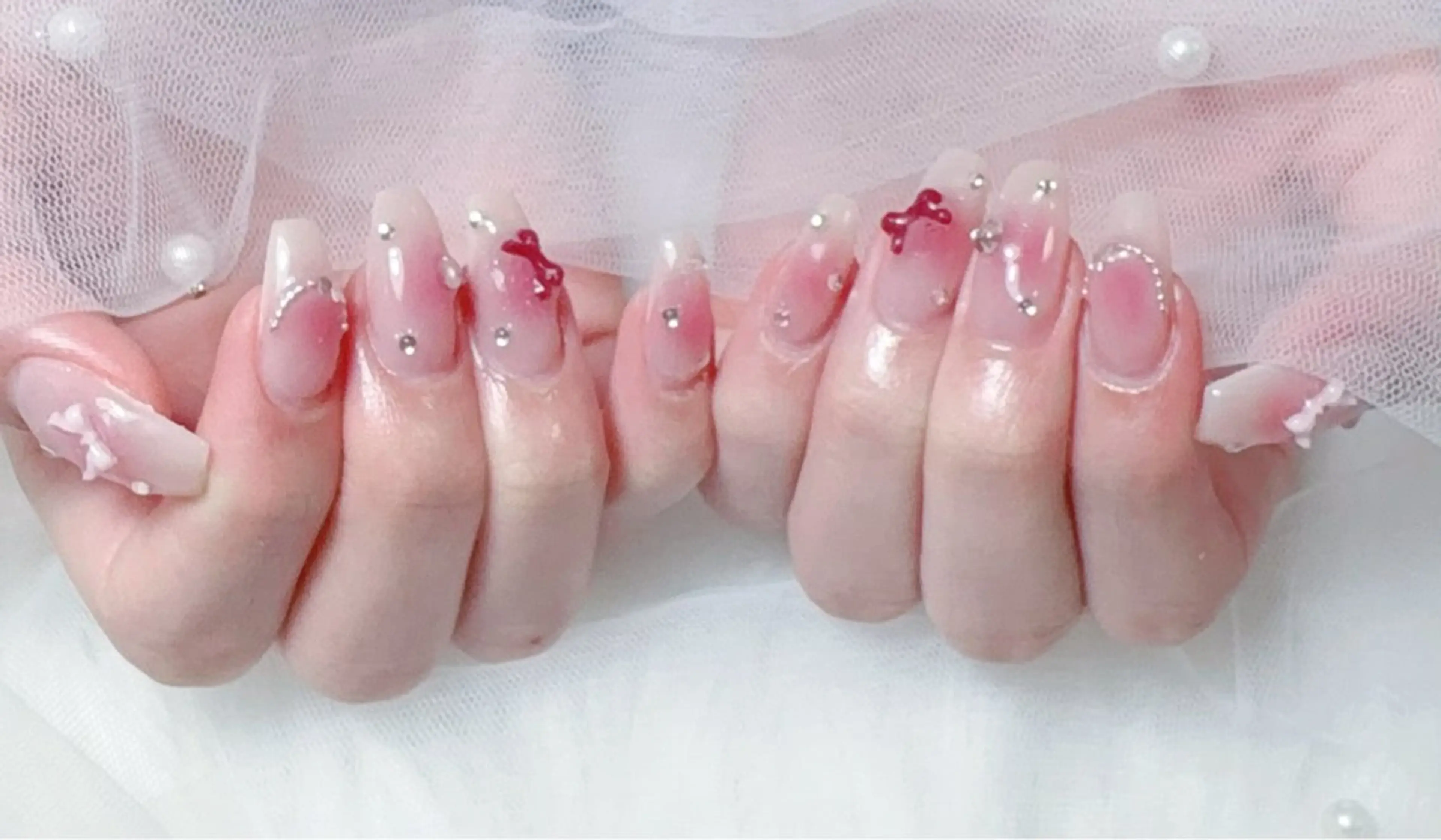 ネイル ハンドネイル ハンドケア sunnynail 小桃のネイルデザイン