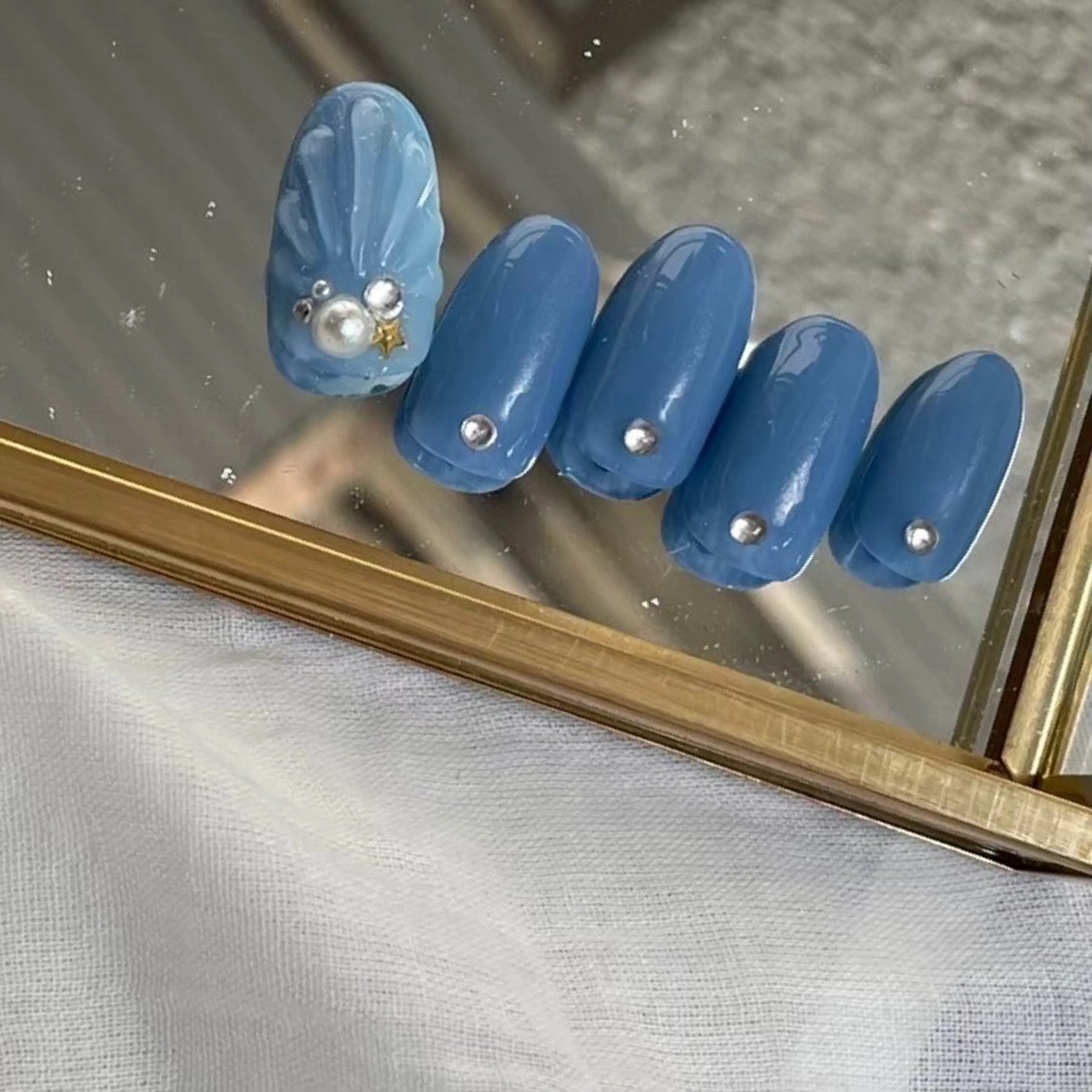 ネイル アートネイル ネイルチップ ⭐︎休業中の練習⭐︎ JNA認定講師髙橋のネイルデザイン