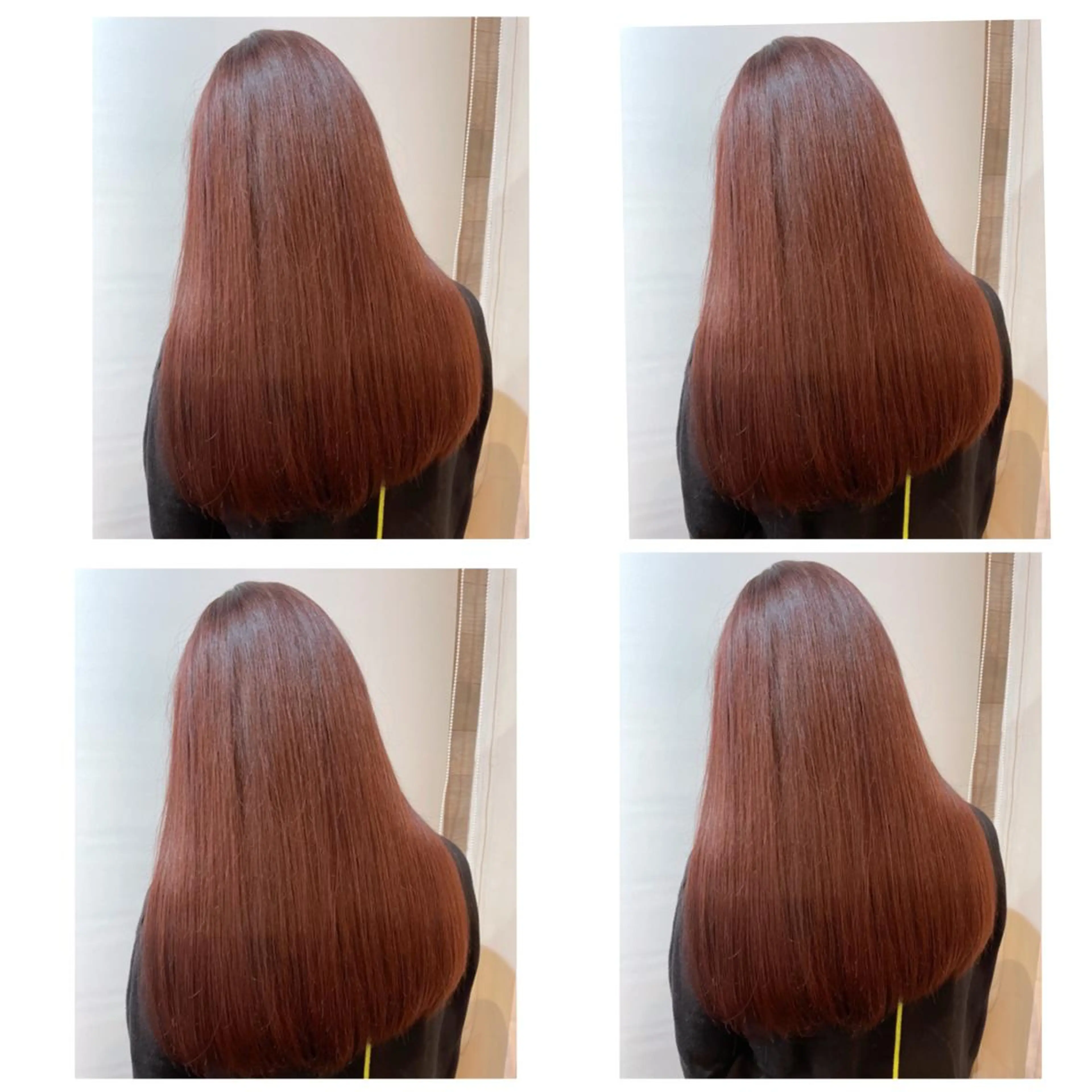 ロング カラー バレイヤージュ ブラウンカラー ココアブラウン デザインカラー グラデーションカラー カット ヘアカラー 京都大人女性ショート 徒歩1分/秋山のヘアスタイル