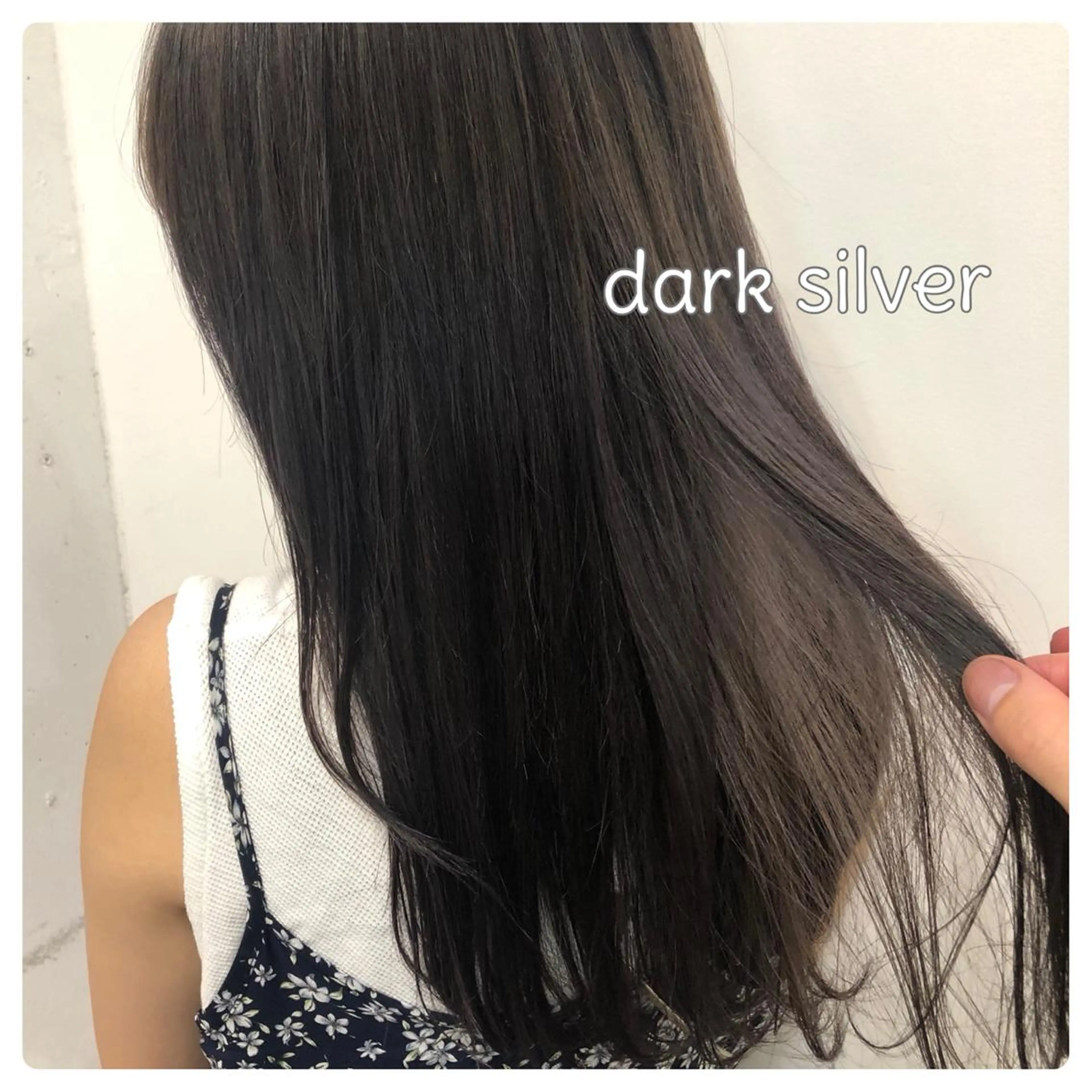 ✨🧡新生活応援🧡✨透明感暗髪カラー＋艶トリートメントの写真