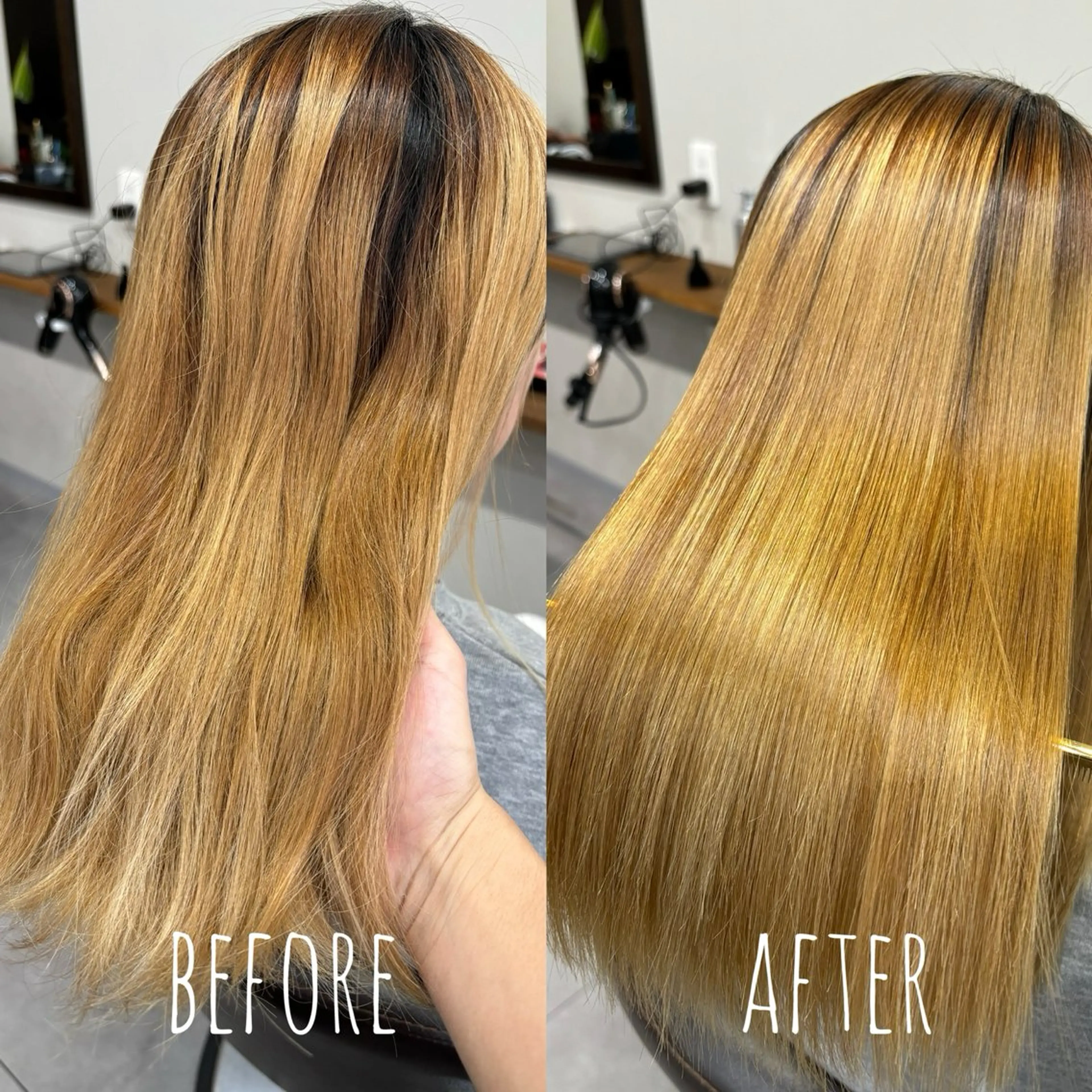 セミロング カット 縮毛矯正 トリートメント 縮毛矯正、髪質改善／ 松田 龍之介のヘアスタイル