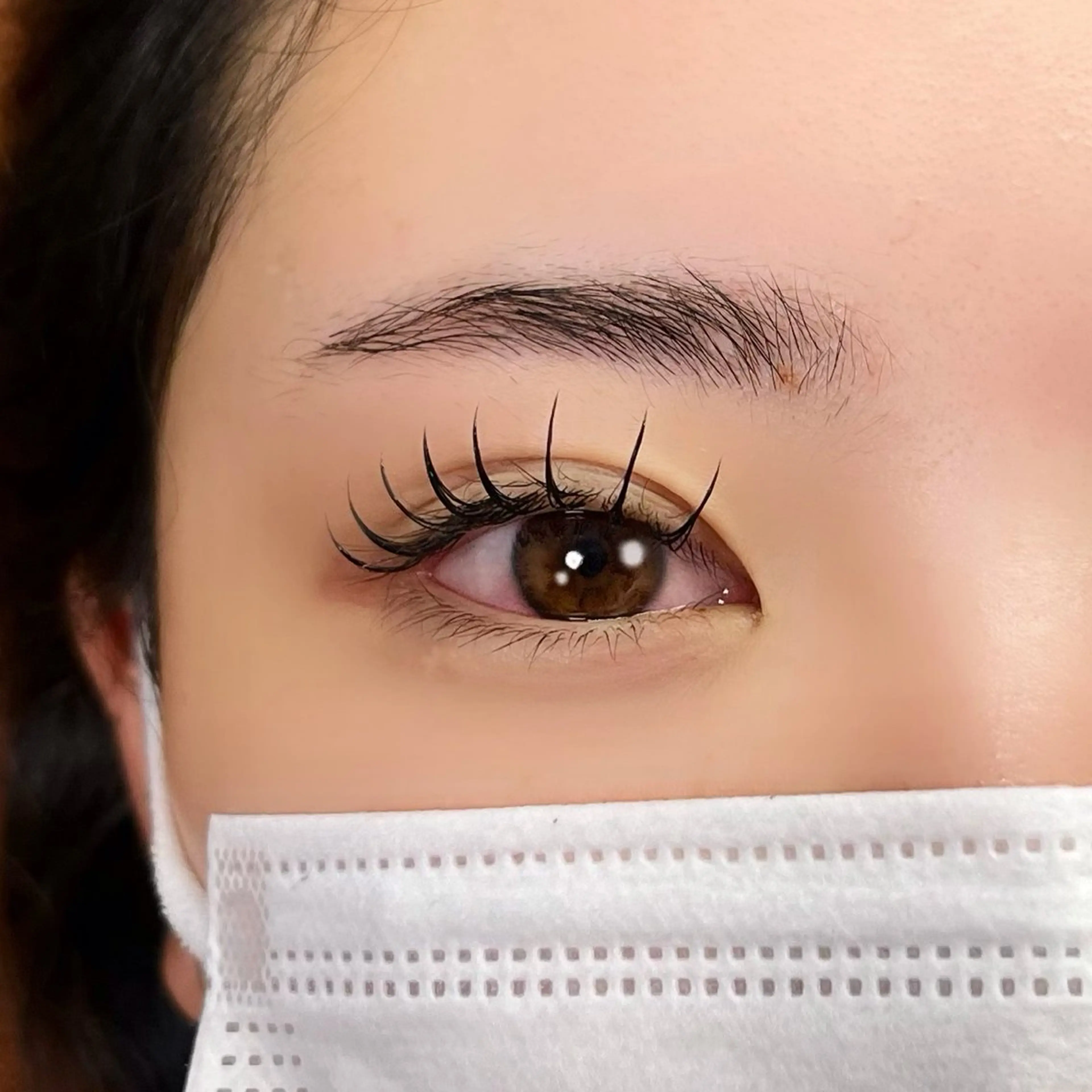 マツエク・マツパ フラットラッシュ lagoon eyelash津久野のマツエク・マツパデザイン
