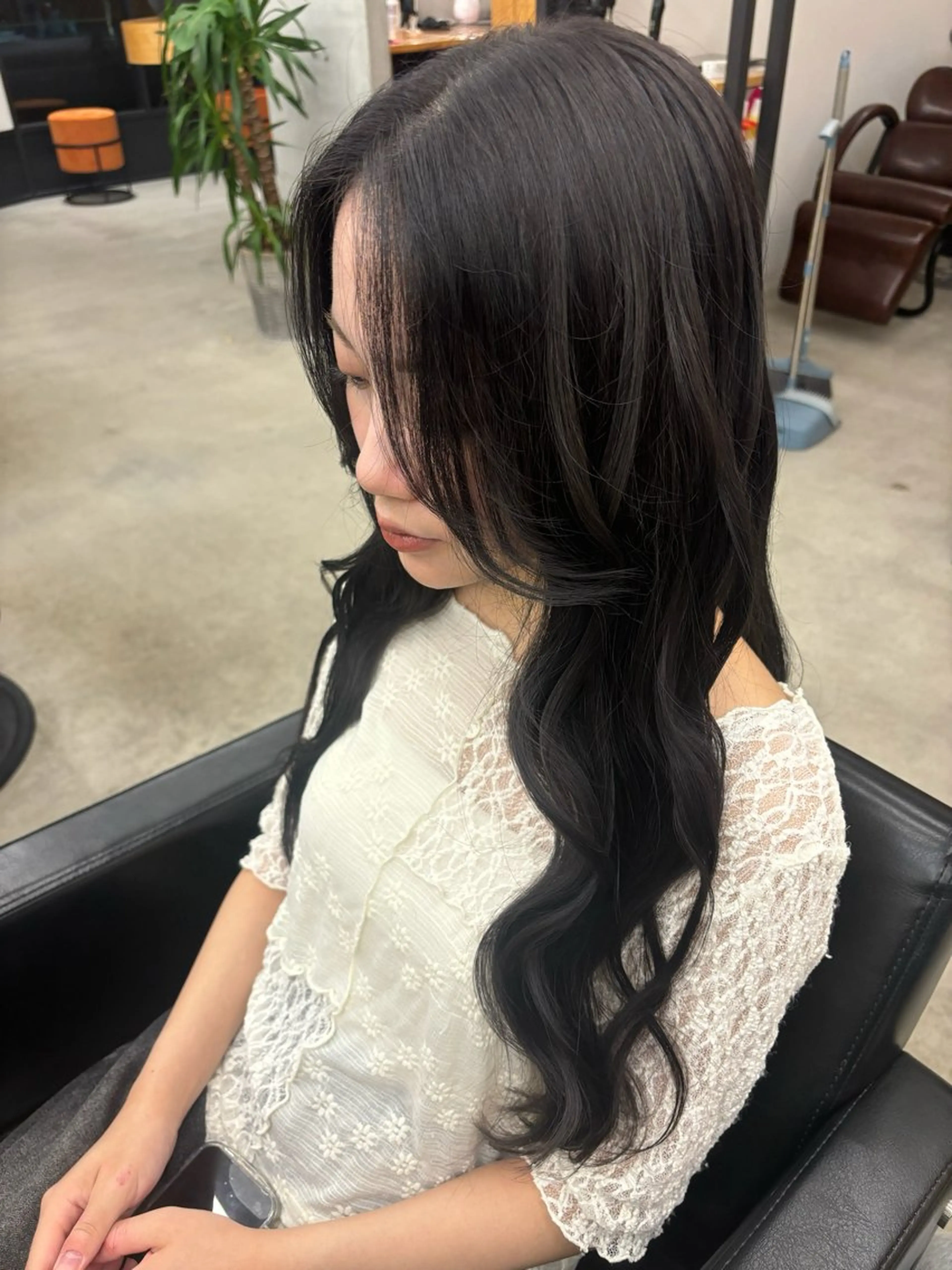 ロング カラー 松野 さくらのヘアスタイル