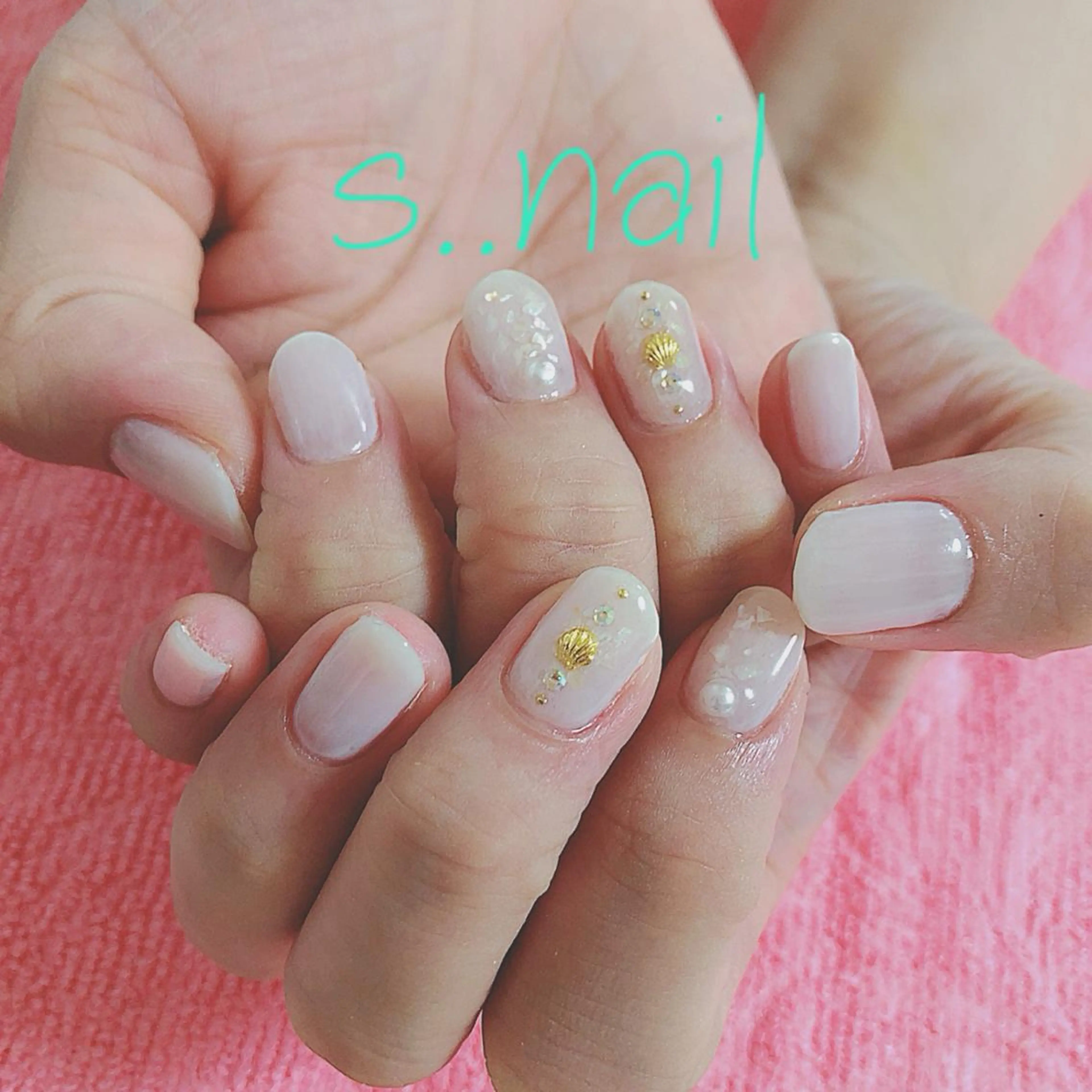 ネイル オフィスネイル シンプルネイル ハンドネイル フットネイル s..nail / MORITAのネイルデザイン