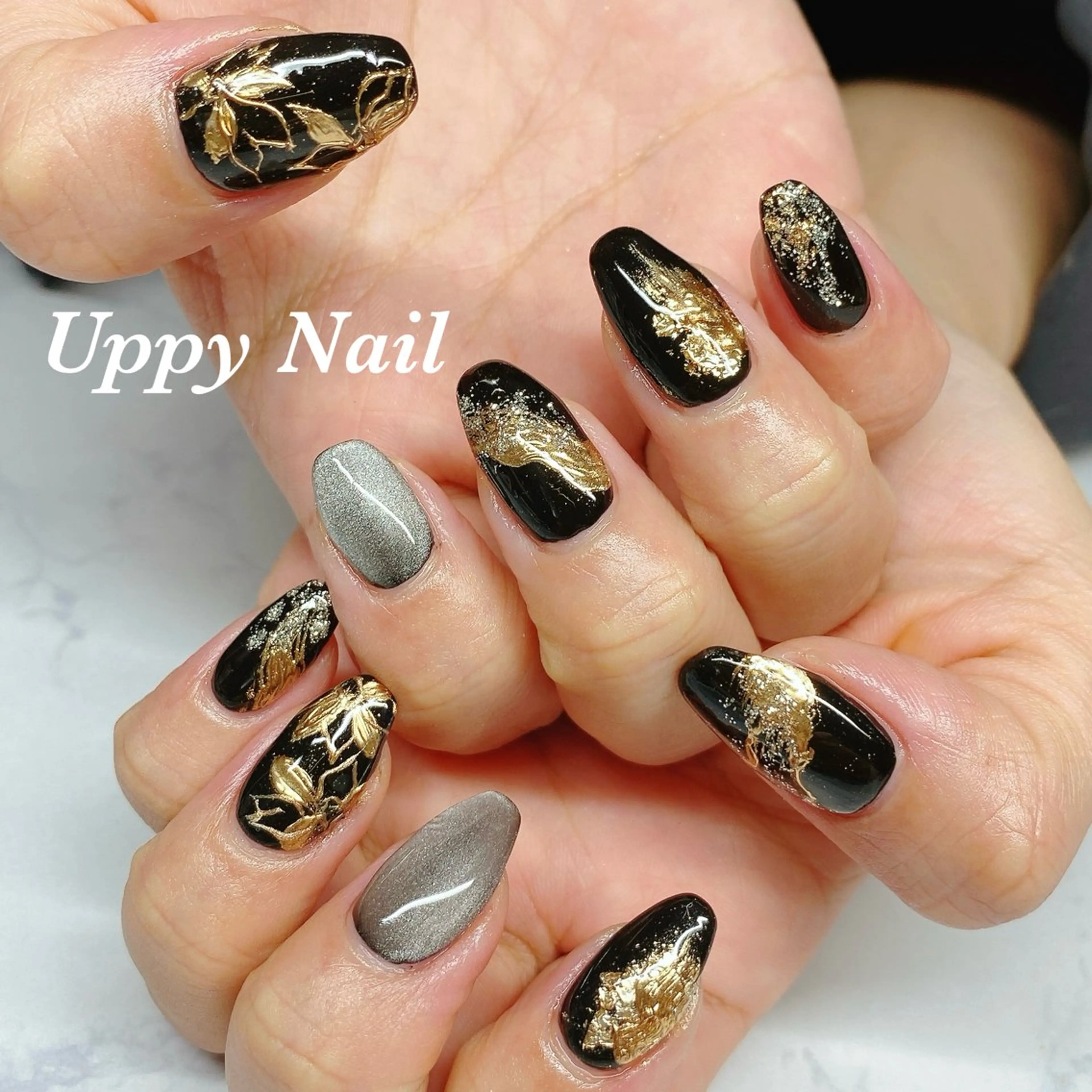 ネイル ハンドネイル Uppy Nail ukyoのネイルデザイン