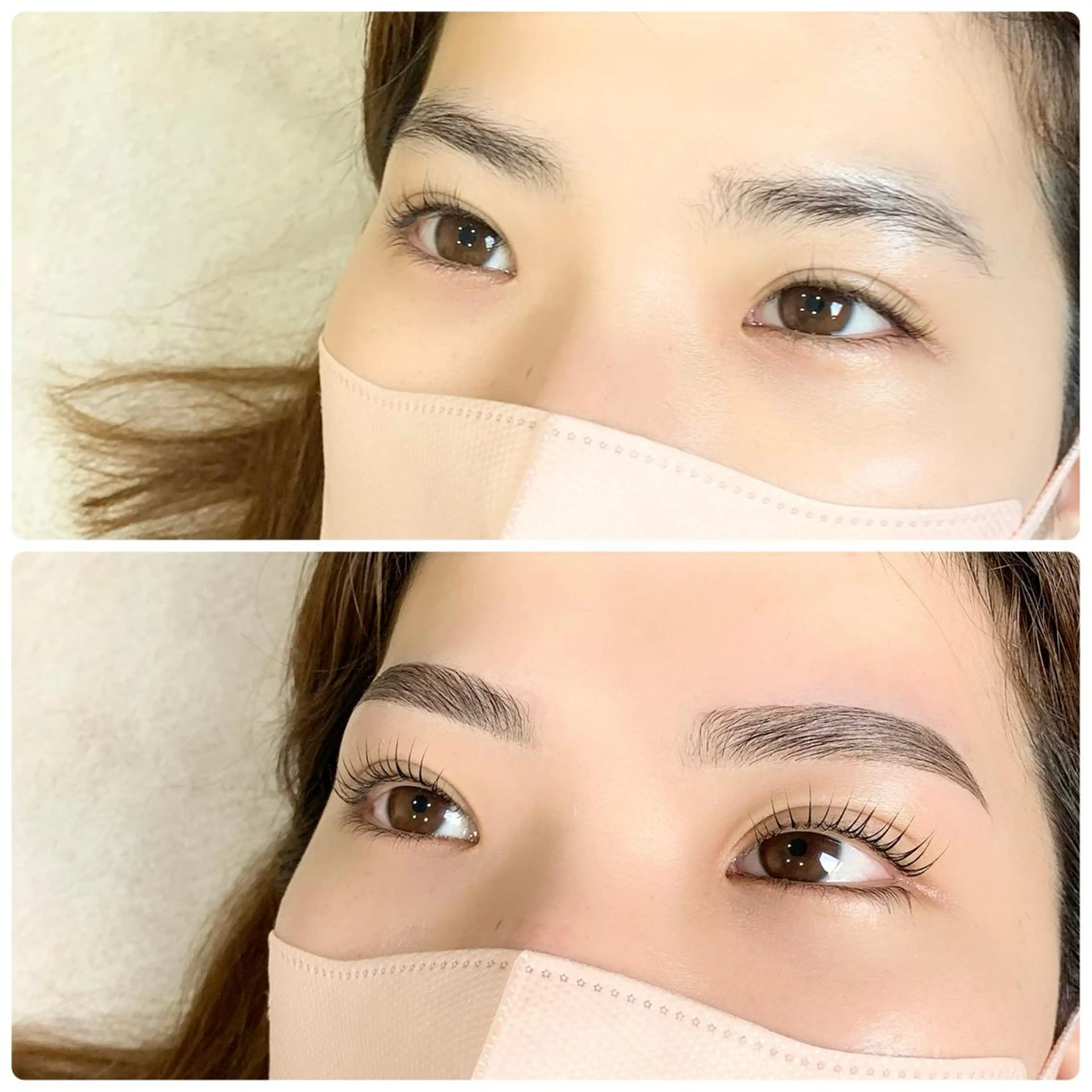 【4月15日ご来店限定】口コミ投稿がお約束✨ハリウッドブロウリフト+パリジェンヌラッシュリフトの写真