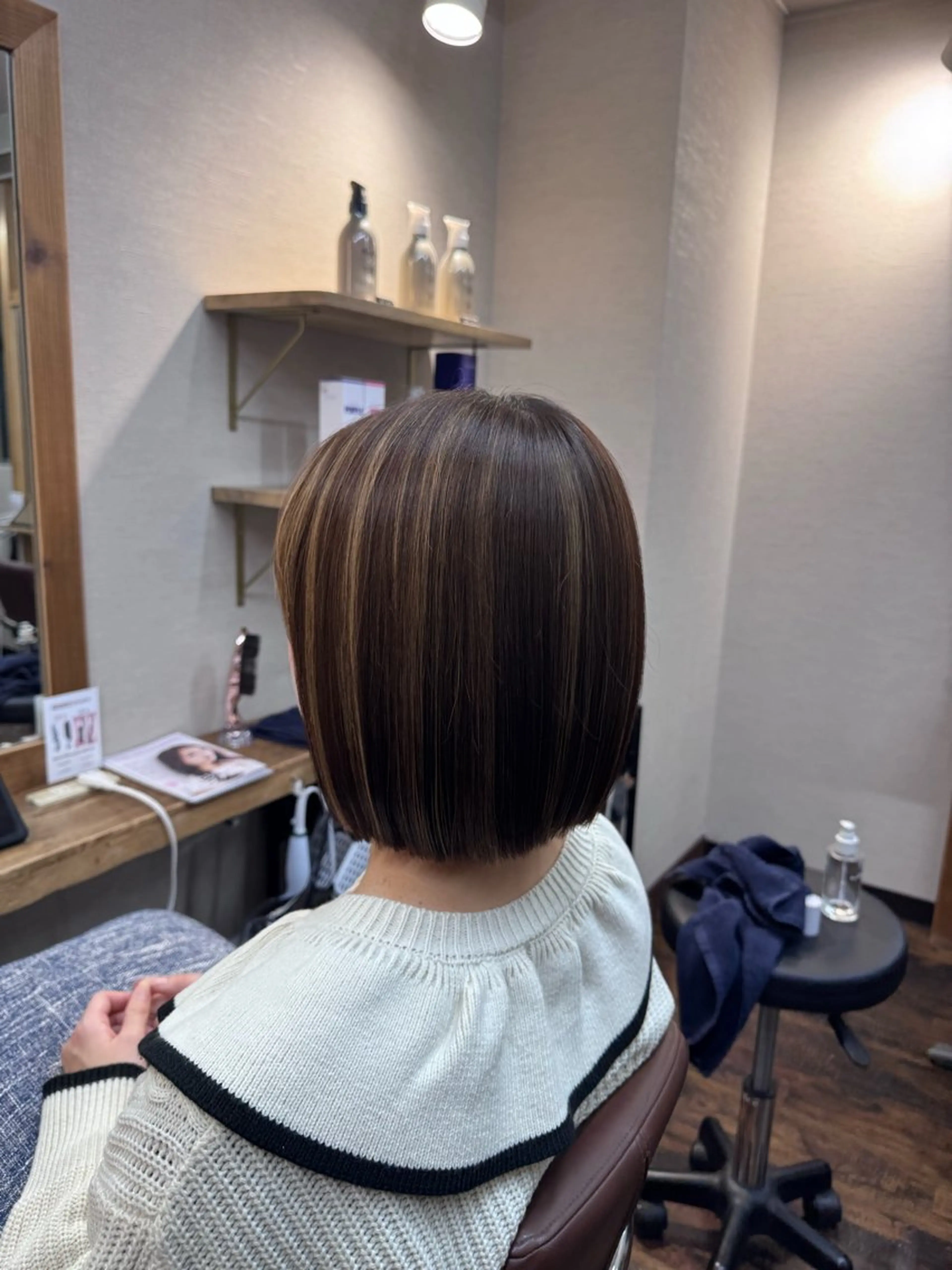 ミディアム カラー 🍓髪質改善特化 サロン/佐藤瑠奈🍓のヘアスタイル