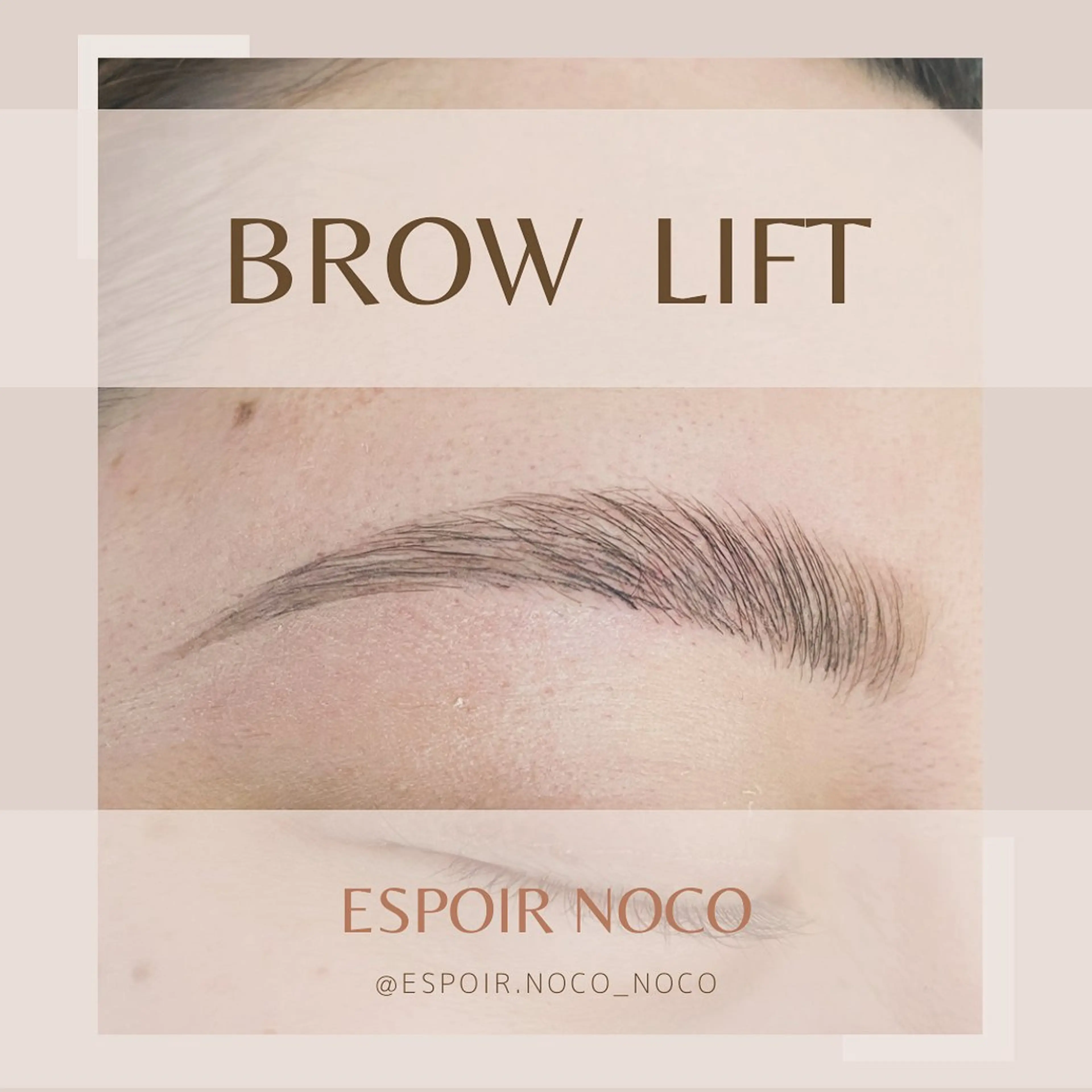 アイブロウ 眉毛ワックス脱毛 ワックス脱毛🌈 ESPOIRnocoのエステ・リラクイメージ