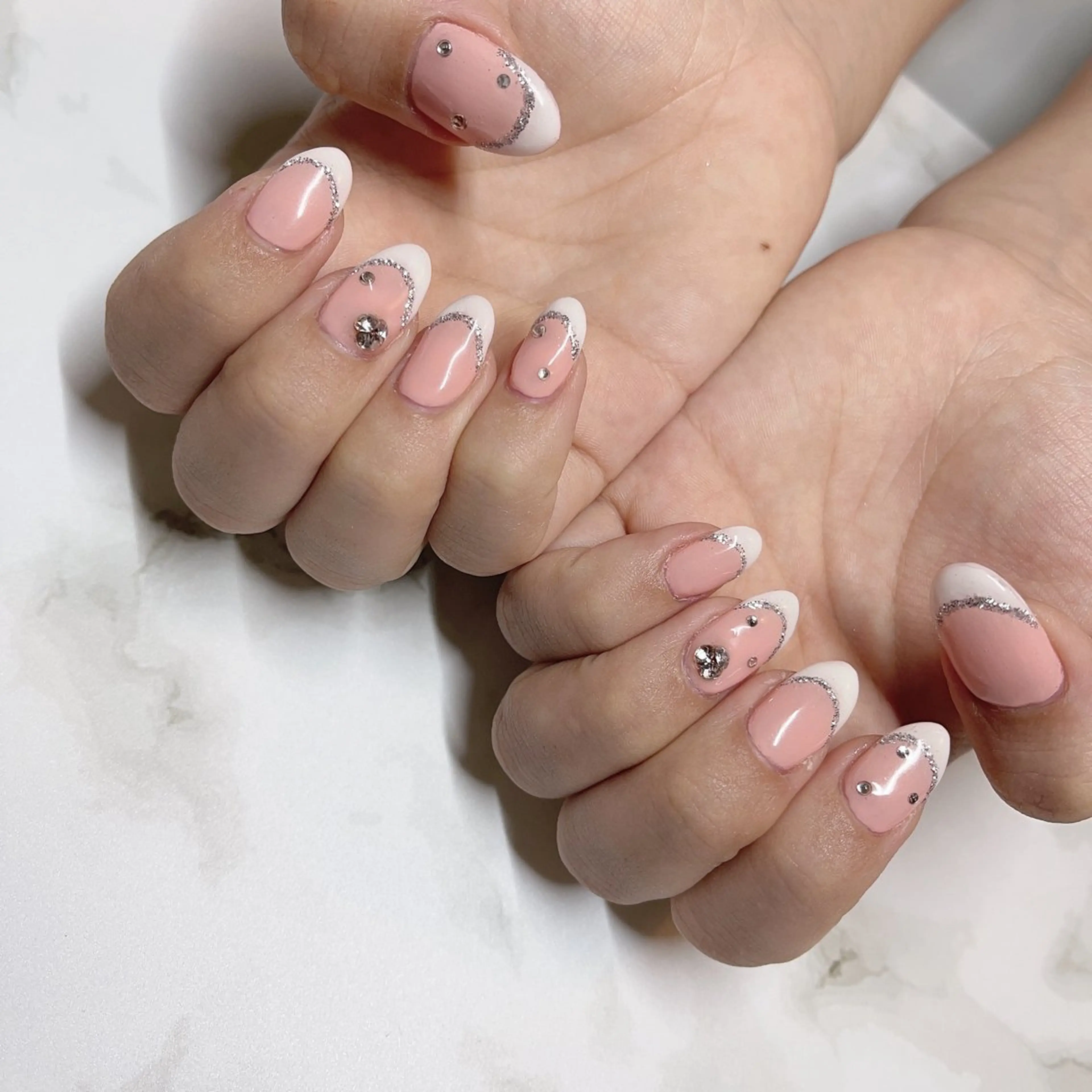 ネイル フレンチネイル ハンドネイル Charme所属・Charme totalsalonのネイルデザイン