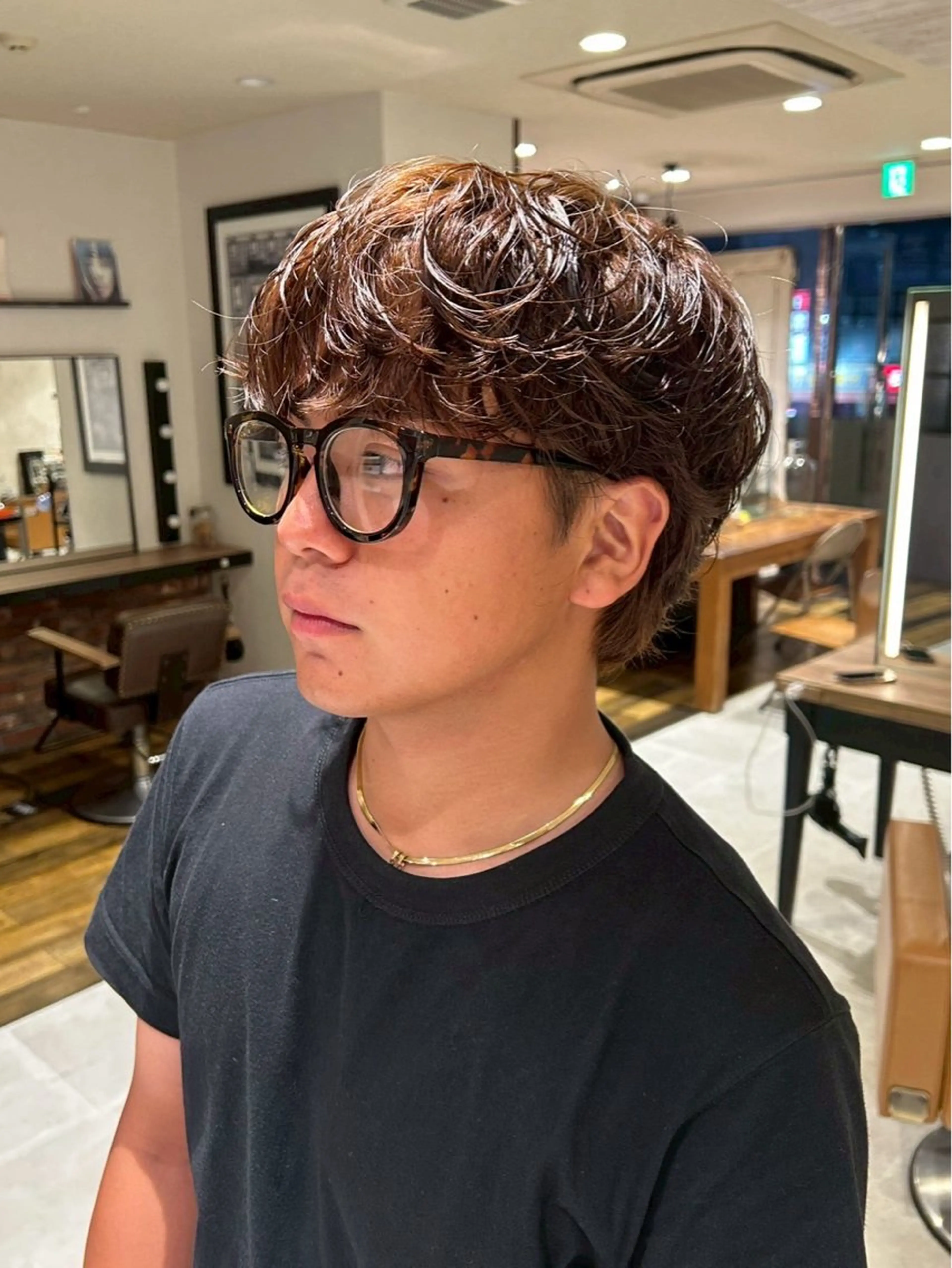 パーマ メンズ カット パーマ bococa / マナカのヘアスタイル