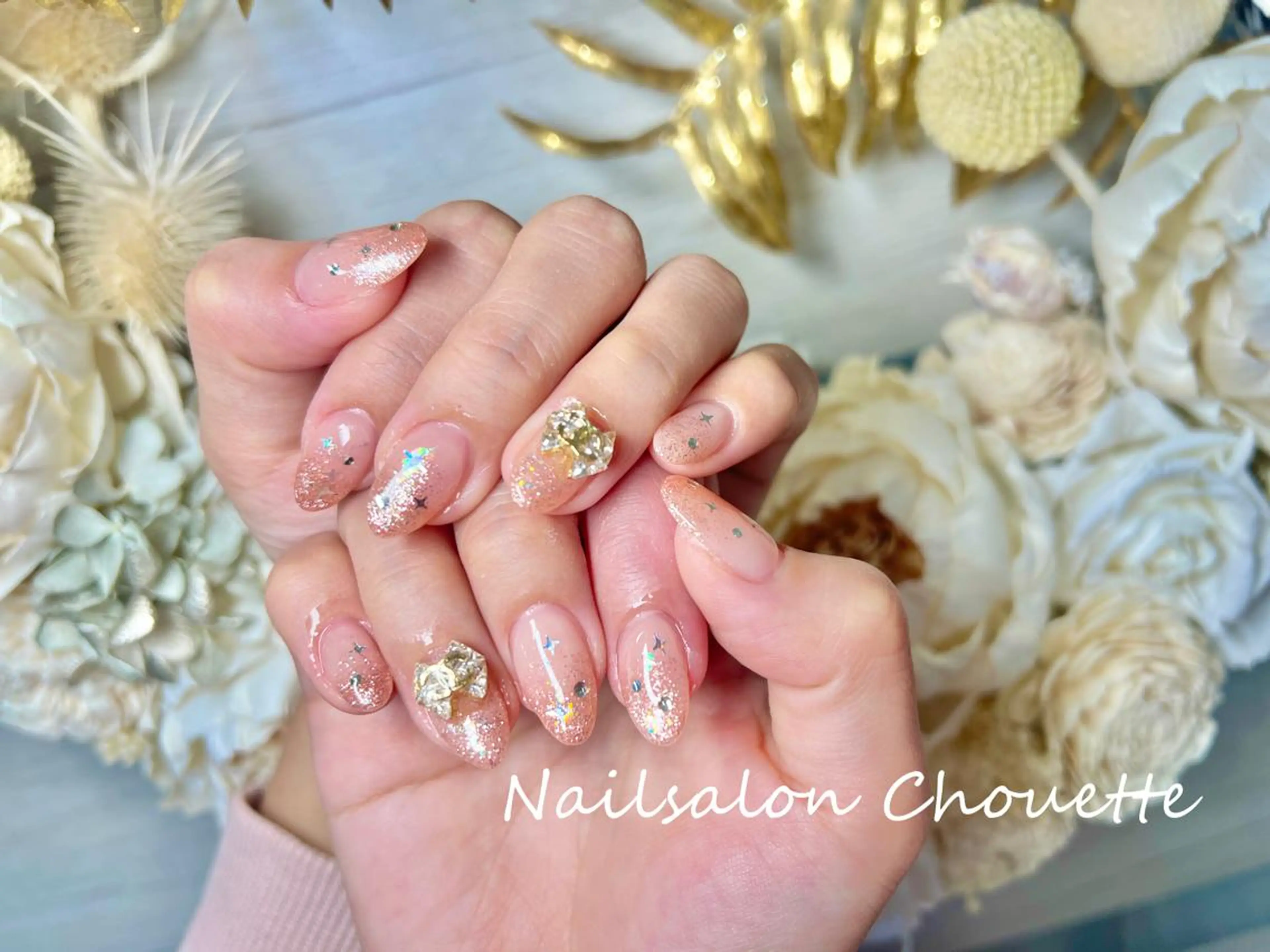 ミディアム ハンドネイル Chouette Nailのネイルデザイン