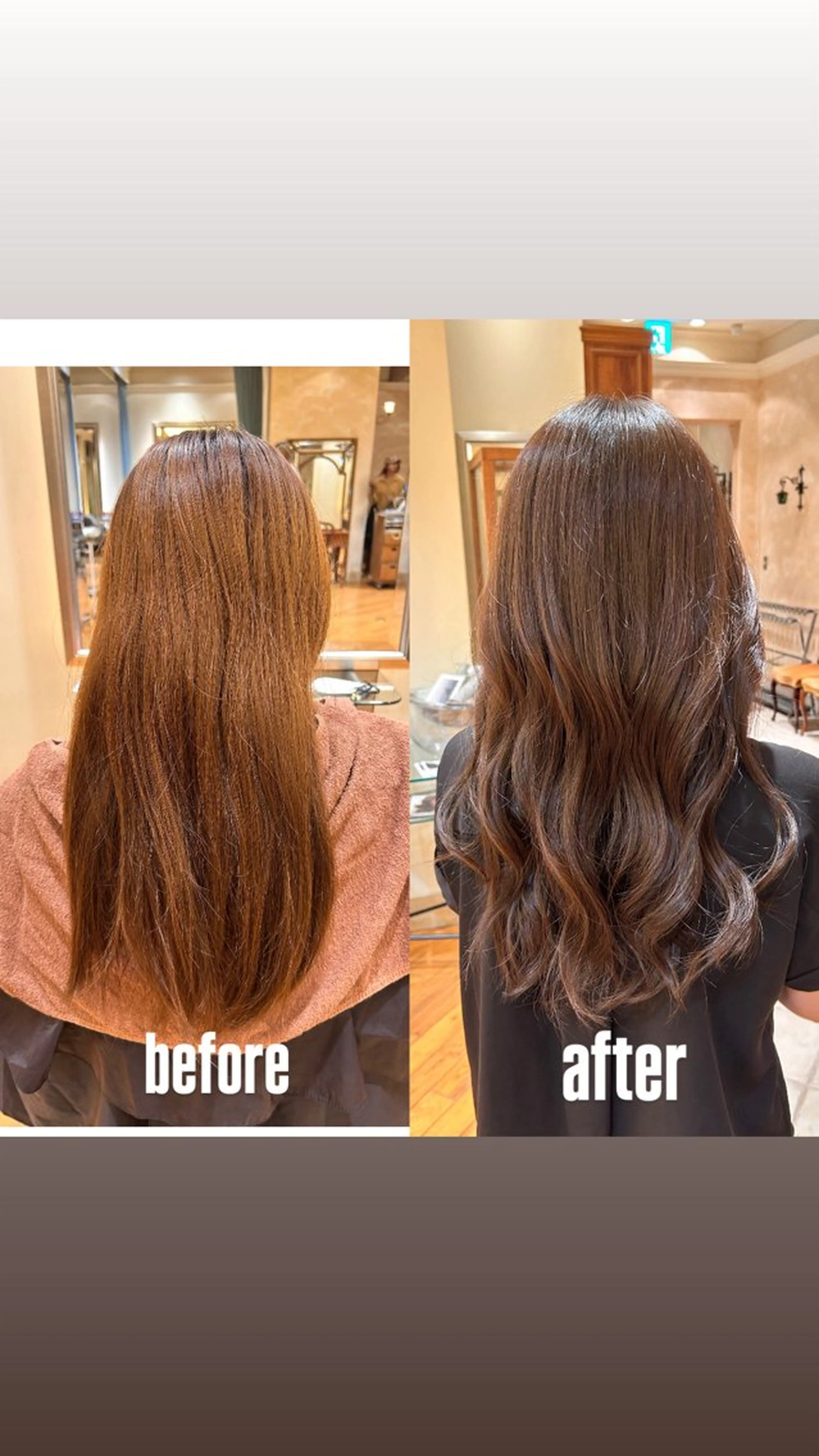 ロング ヘアカラー 【ストレート】 平野枝莉のヘアスタイル