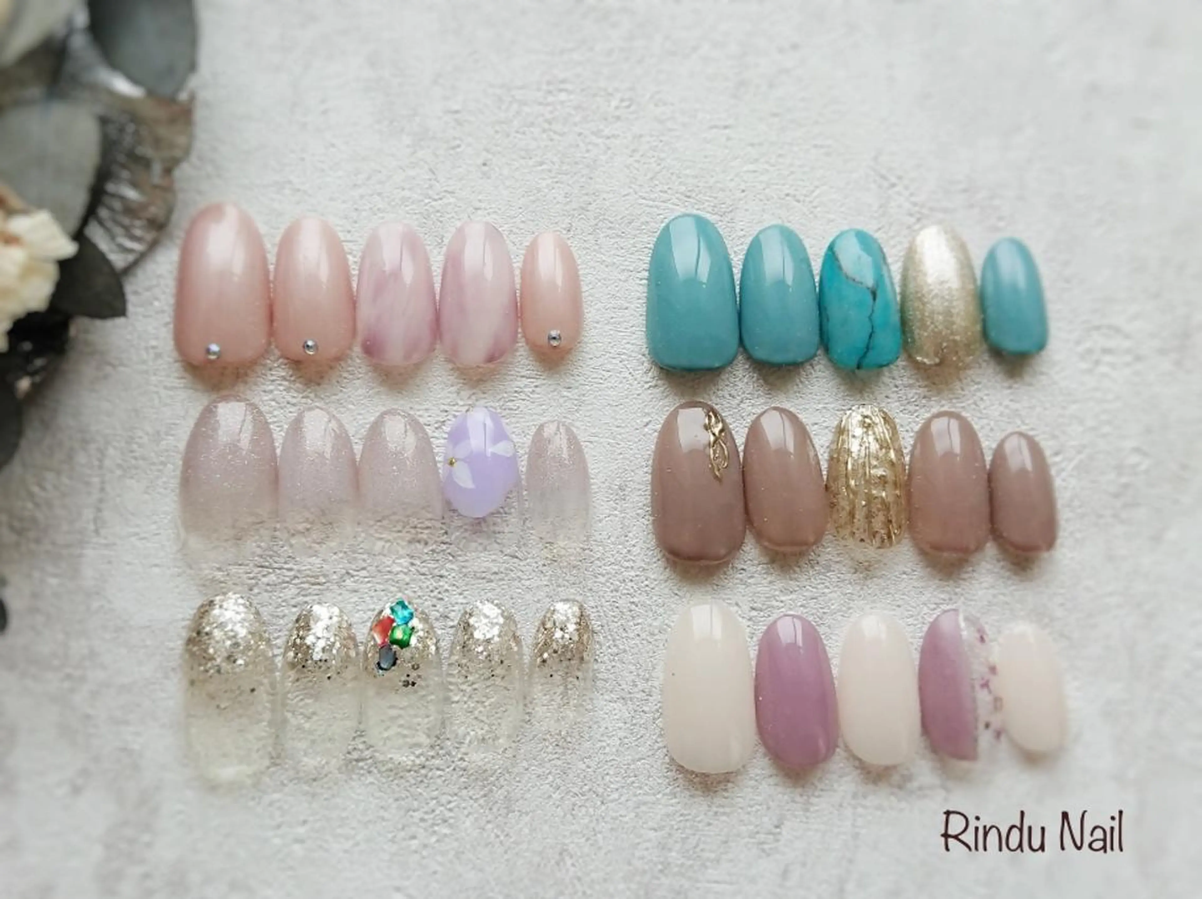 ネイル ハンドネイル Rindu Nail 名駅miniのネイルデザイン