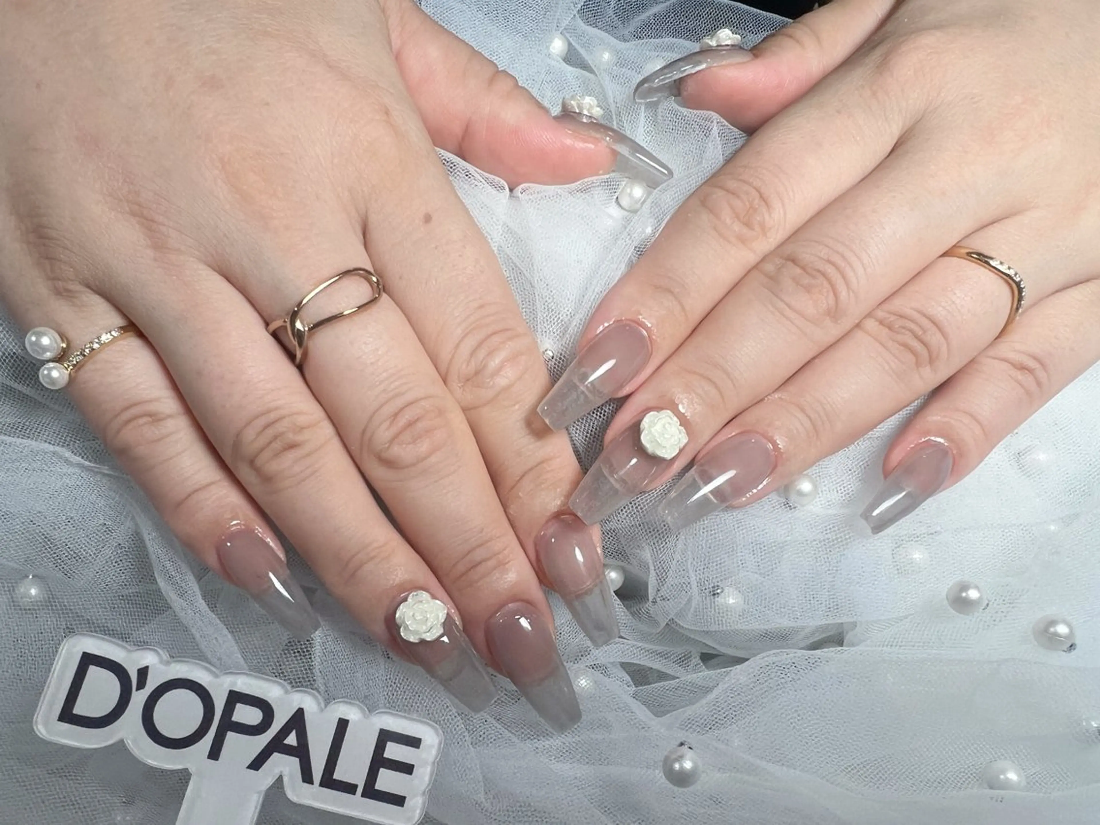 ネイル ハンドネイル D‘OPALEサロン所属・長さ出し専門店 上野kkのネイルデザイン