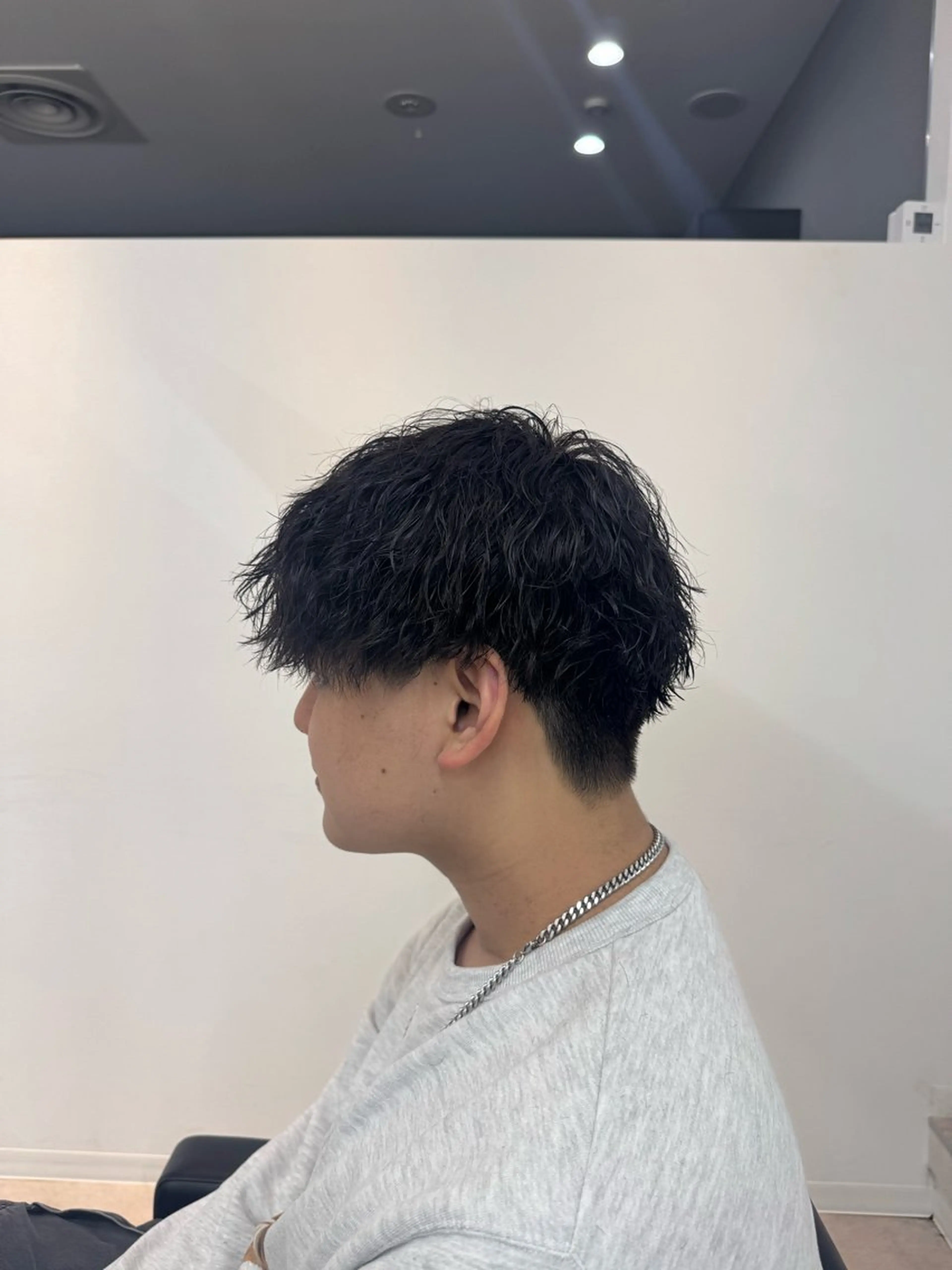 【🧬メンズ限定クーポン🧬】デザインカット+ツイストスパイラル系パーマの写真