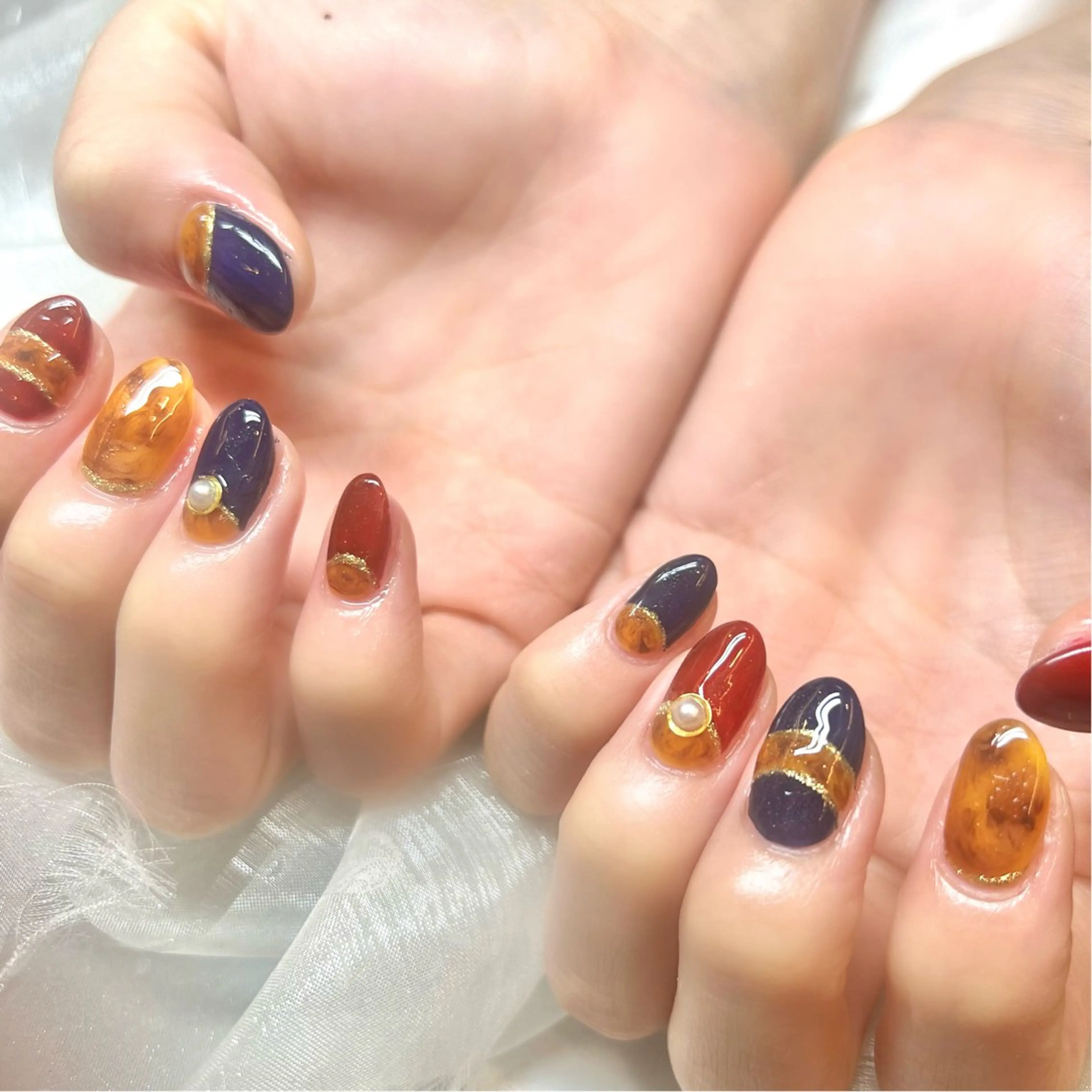 ネイル ハンドネイル clover nailのネイルデザイン