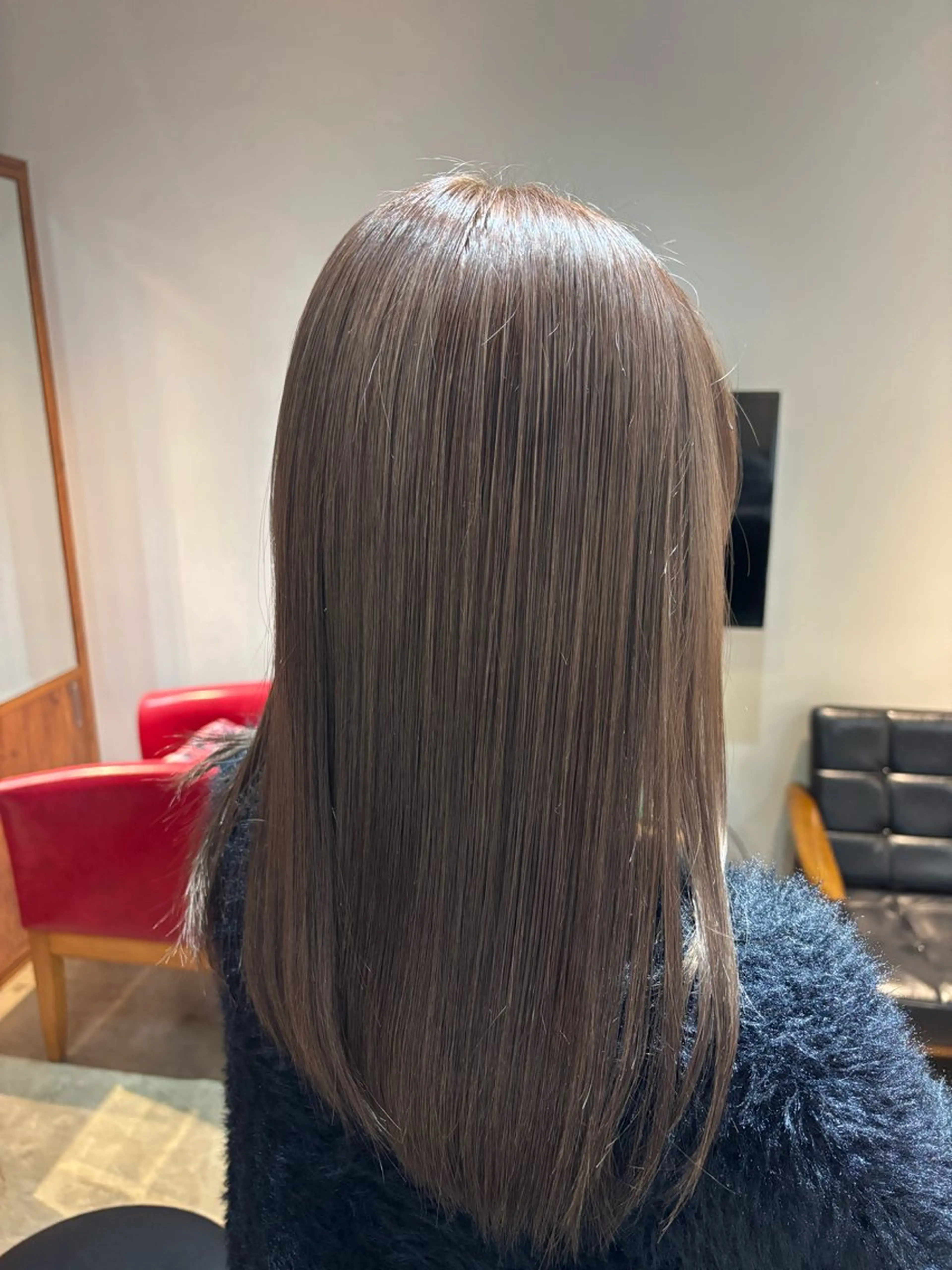 カラー グレージュ ヘアカラー 🌀メンズパーマ🌀 平川海夢のヘアスタイル