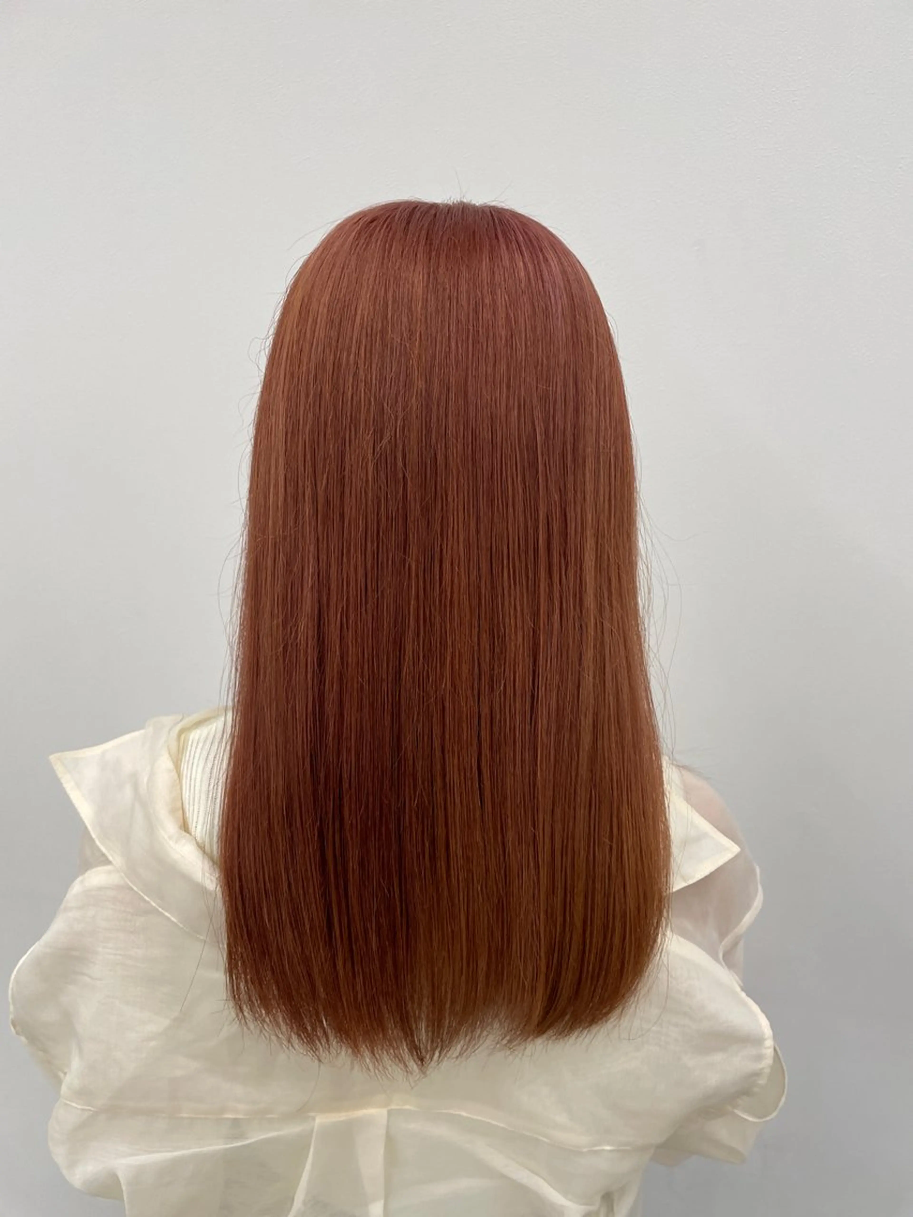 ロング カラー ヘアアレンジ ヘアカラー ♥️うる艶暖色 銀座♥️mioのヘアスタイル