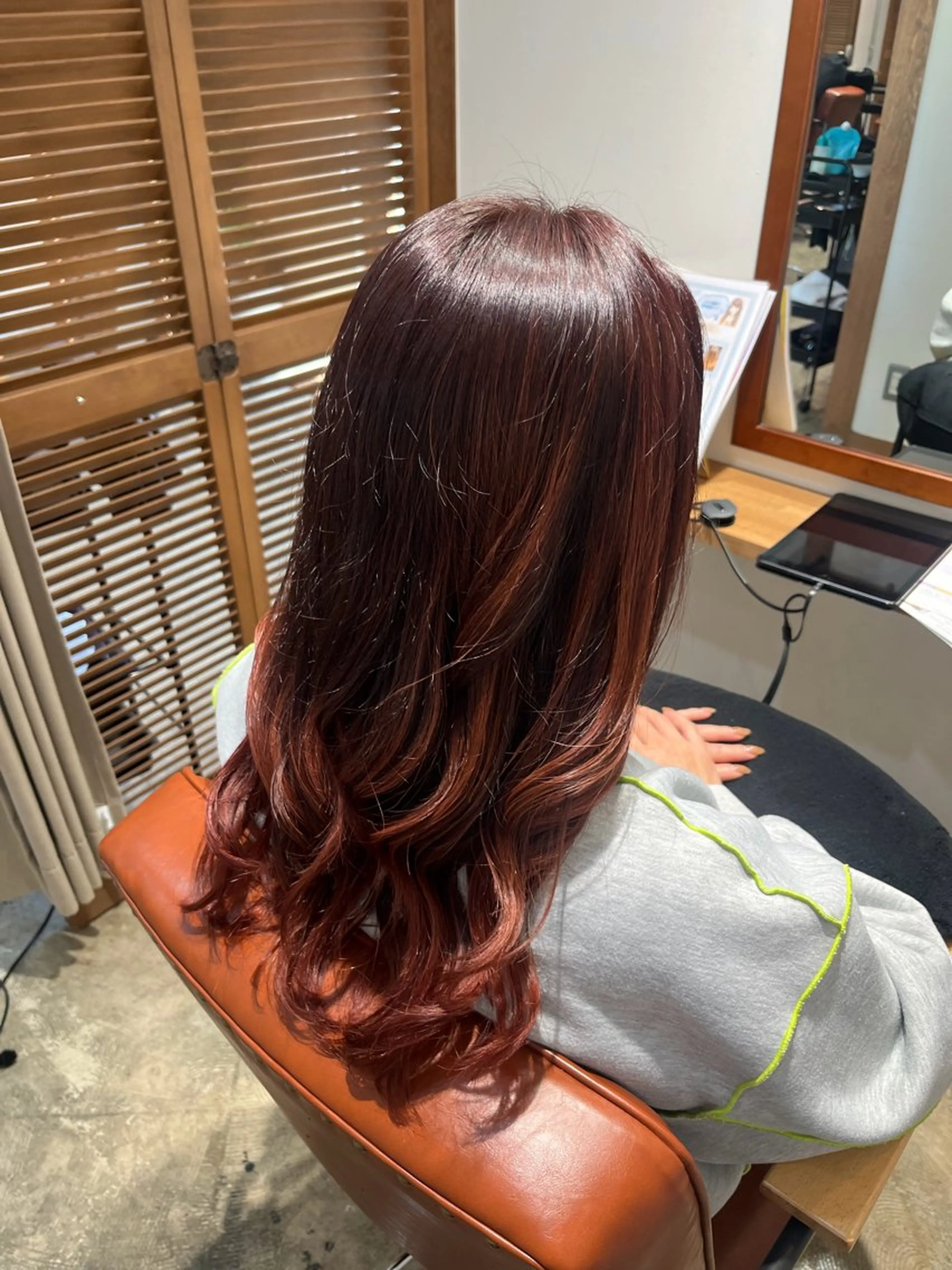 カラー ヘアカラー ワンカラーモデル/ 大村莉子のヘアスタイル